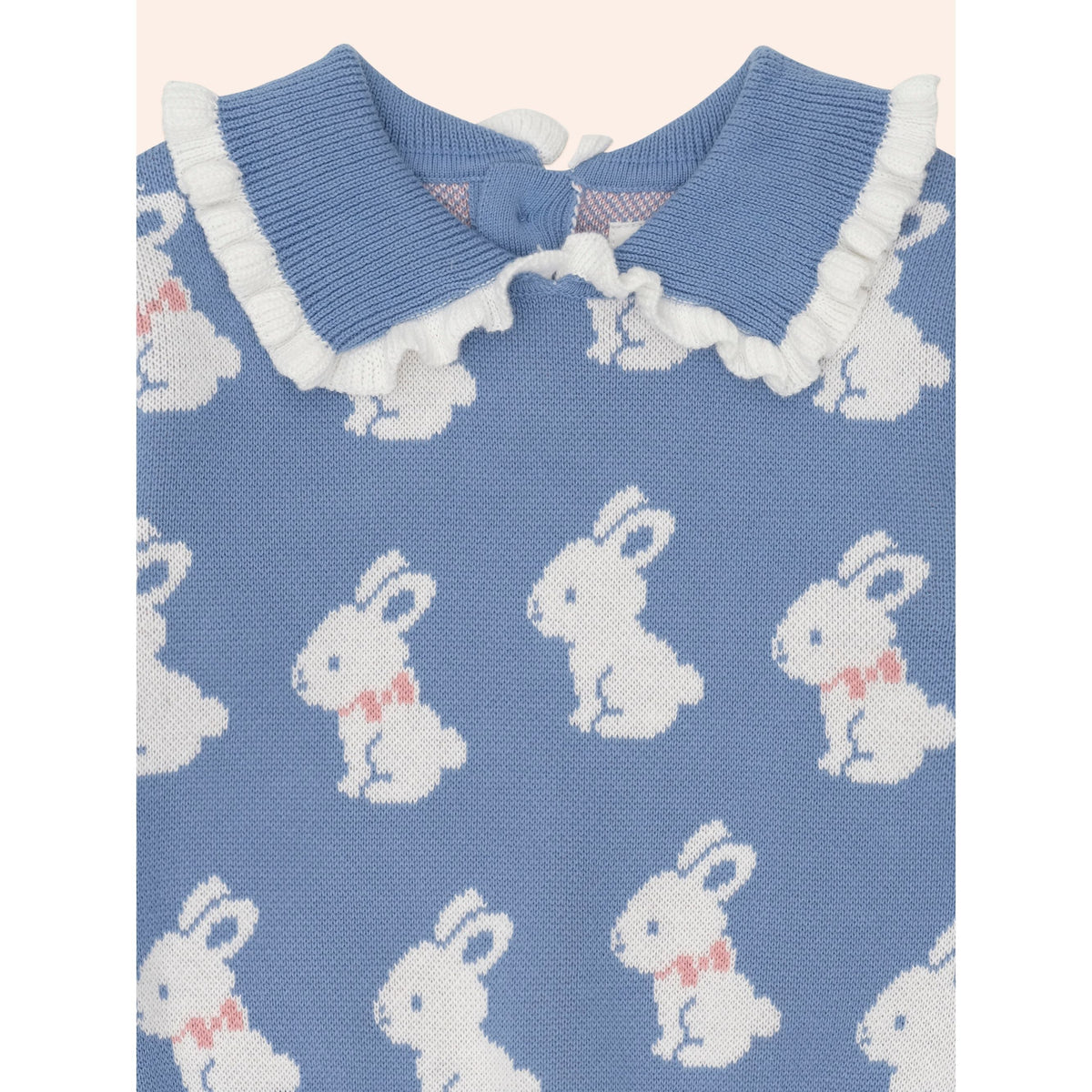 Bunny Field Frill Collar Pullover