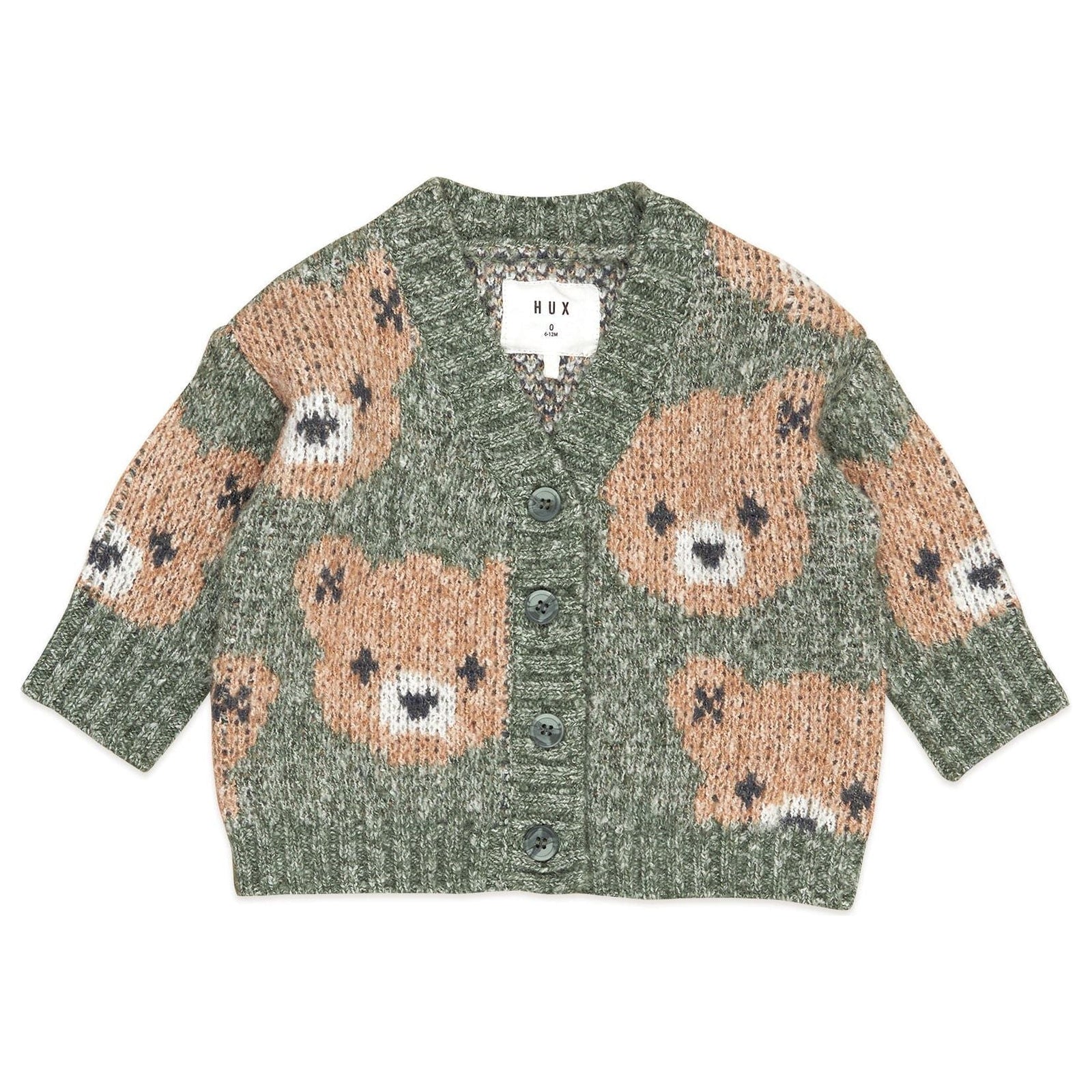 Light Spruce Huxbear Boxy Cardi