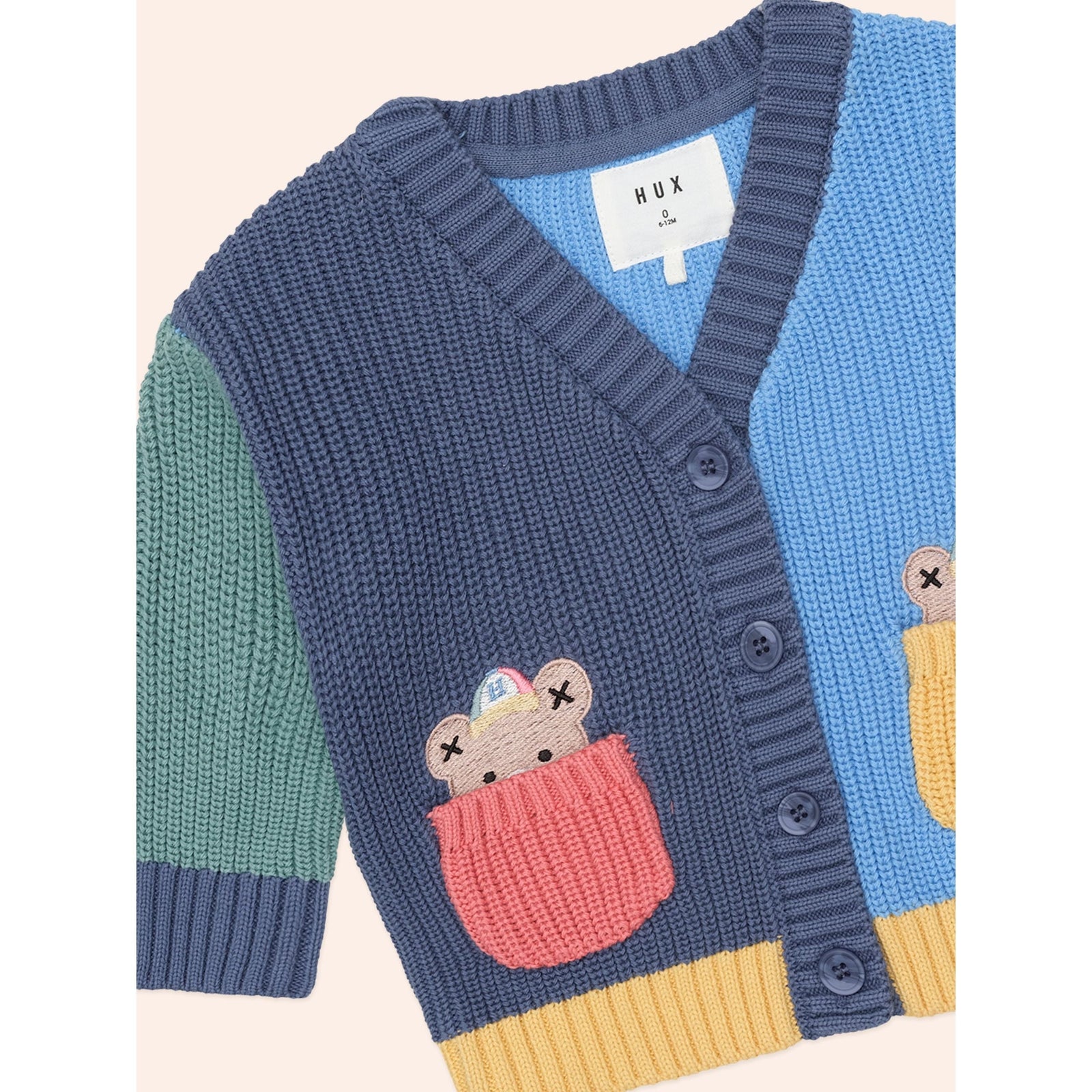 Peeping Pocket Hux Cardi