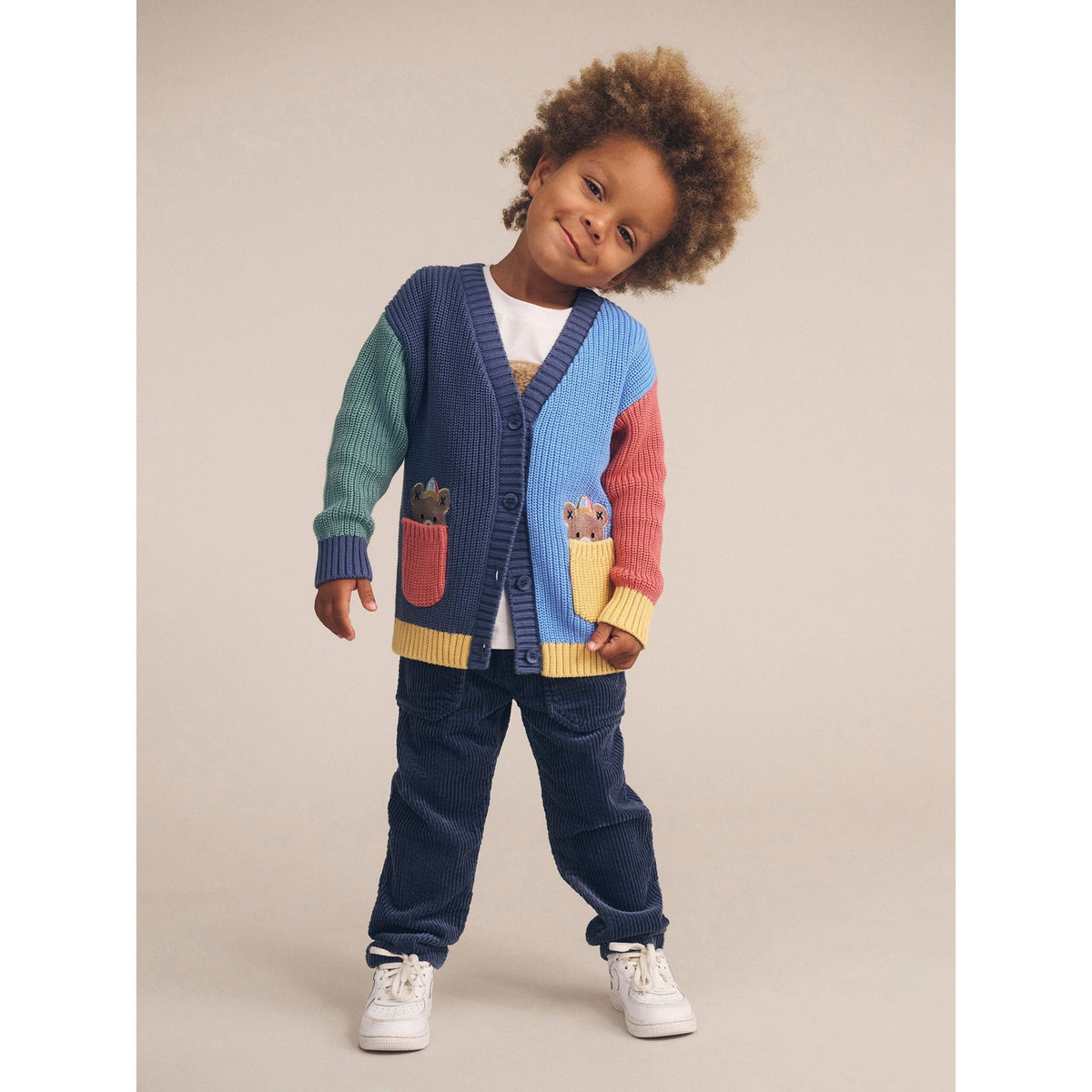 Peeping Pocket Hux Cardi