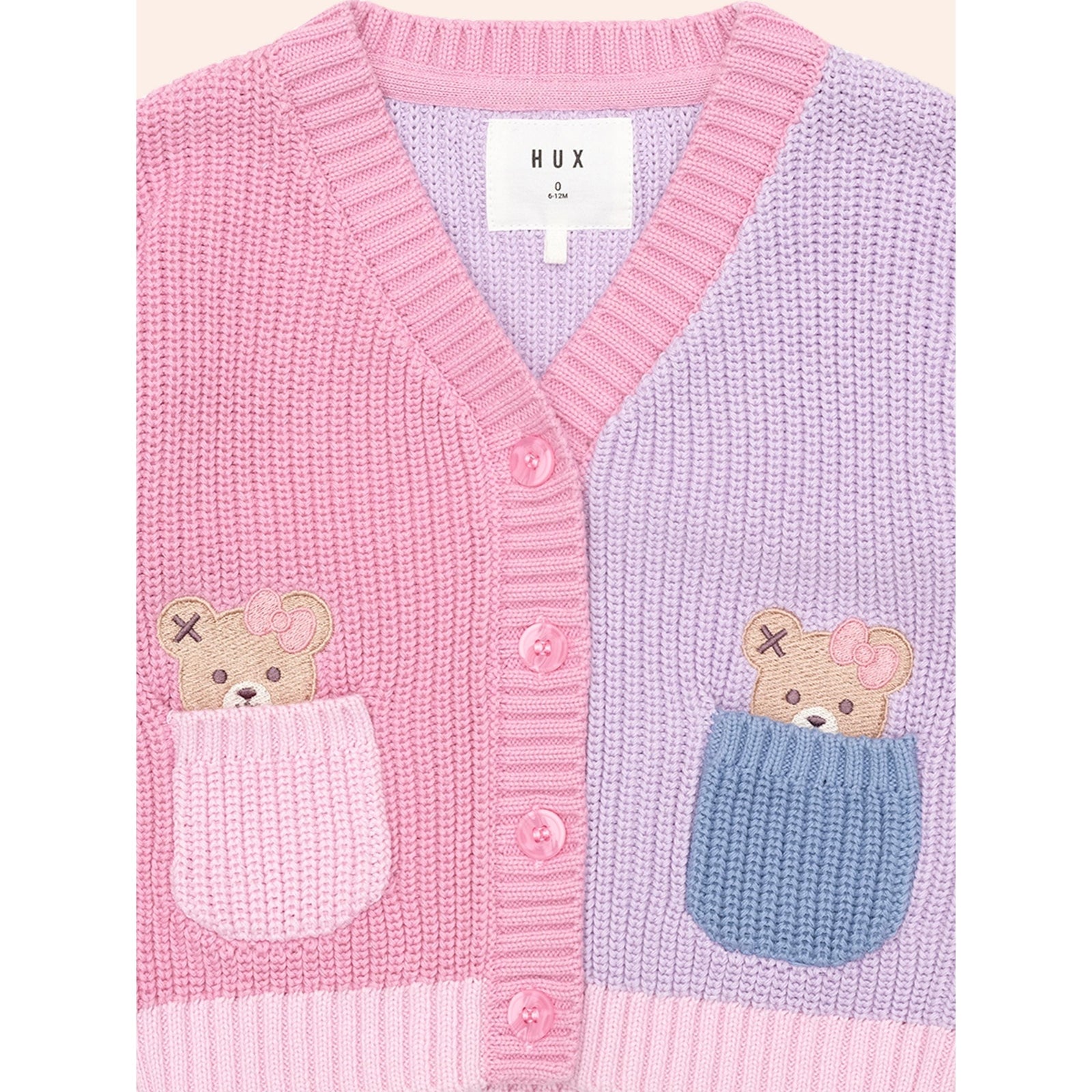 Peeping Pocket Girl Cardi