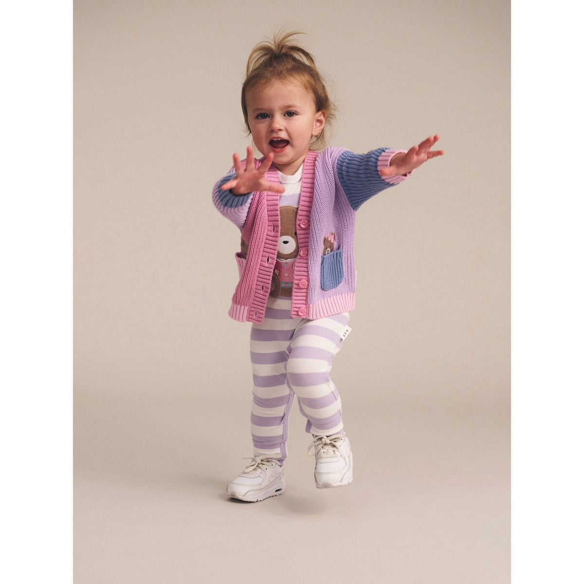 Peeping Pocket Girl Cardi