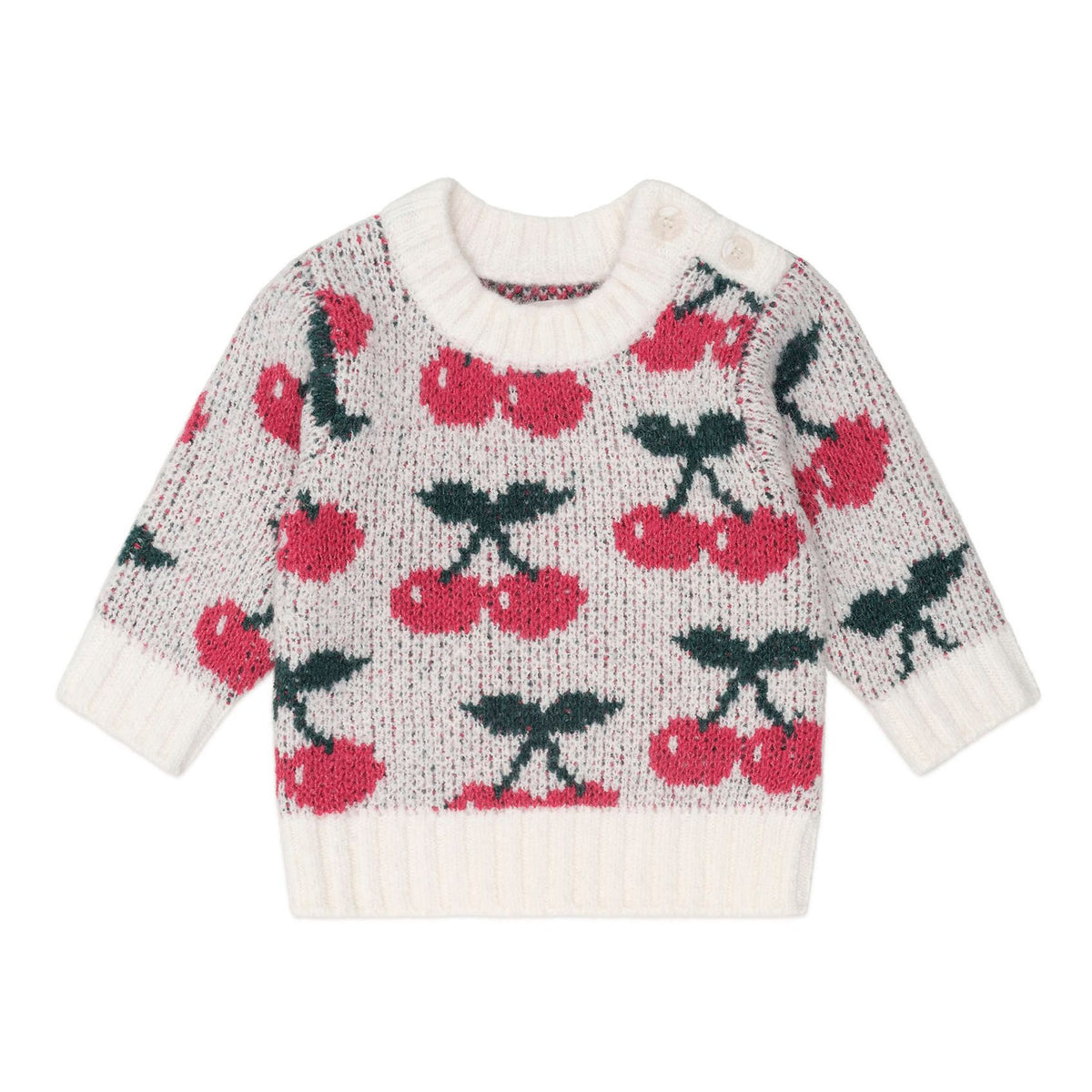 Cherry Knit Pullover