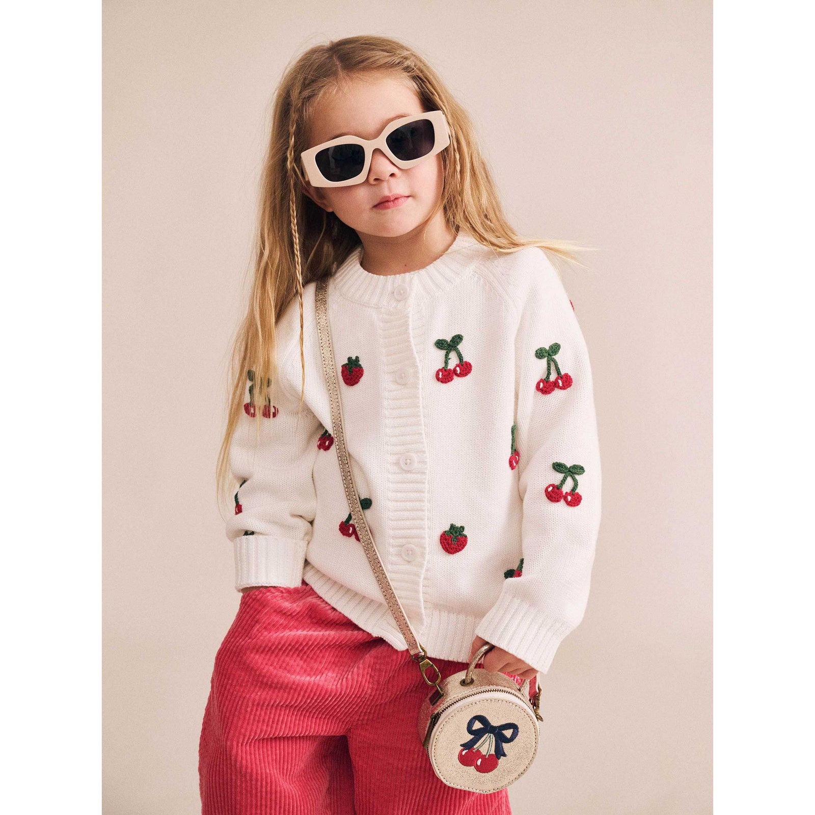 Cherry Knit Pullover