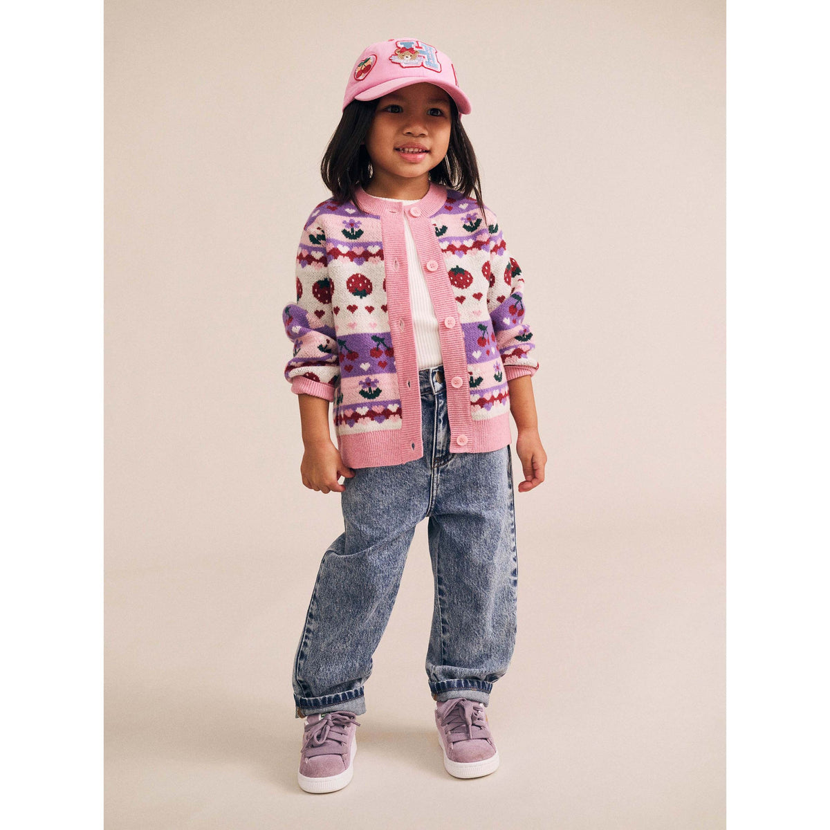 Tutti Frutti Floral Knit Cardi