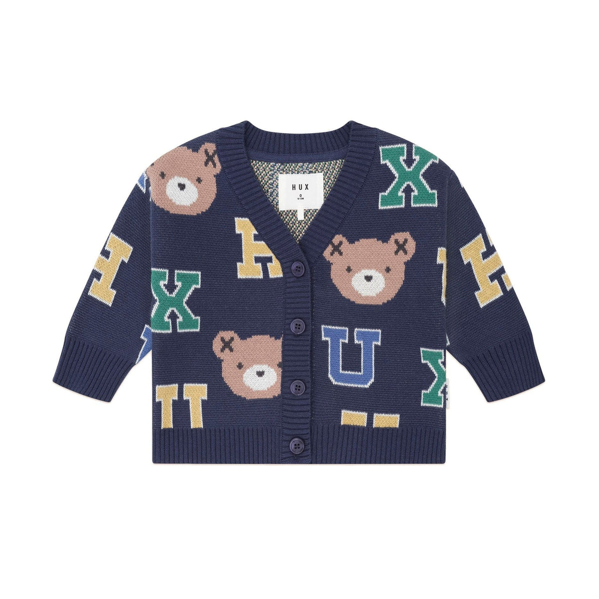 Varsity Letter Hux Cardi