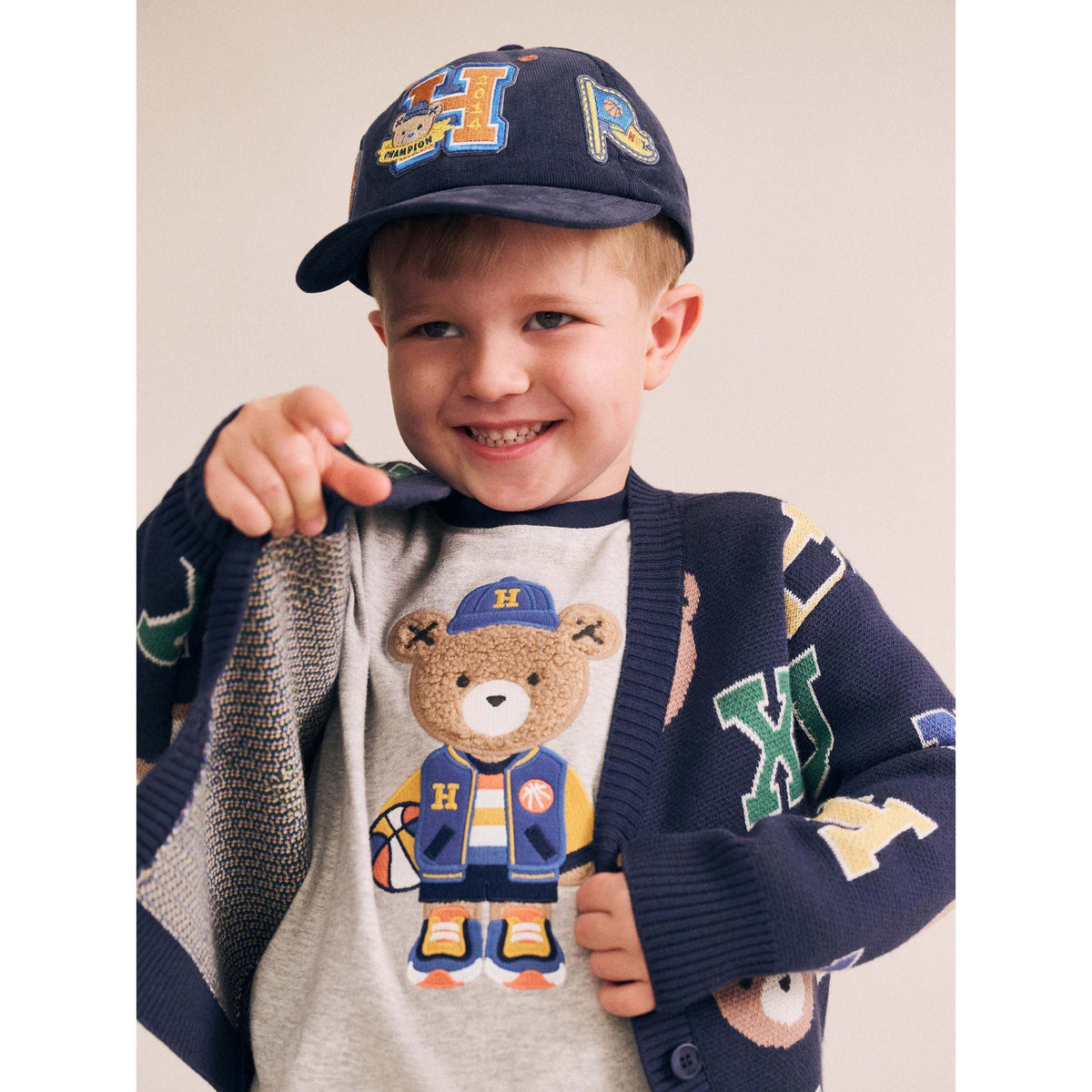 Varsity Letter Hux Cardi