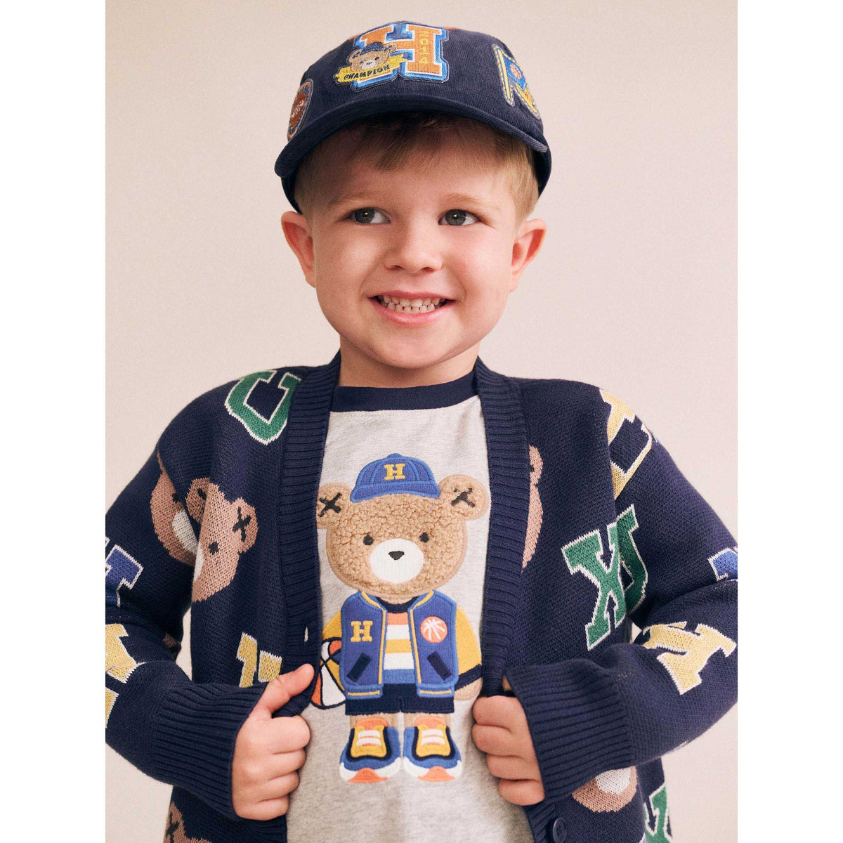 Varsity Letter Hux Cardi
