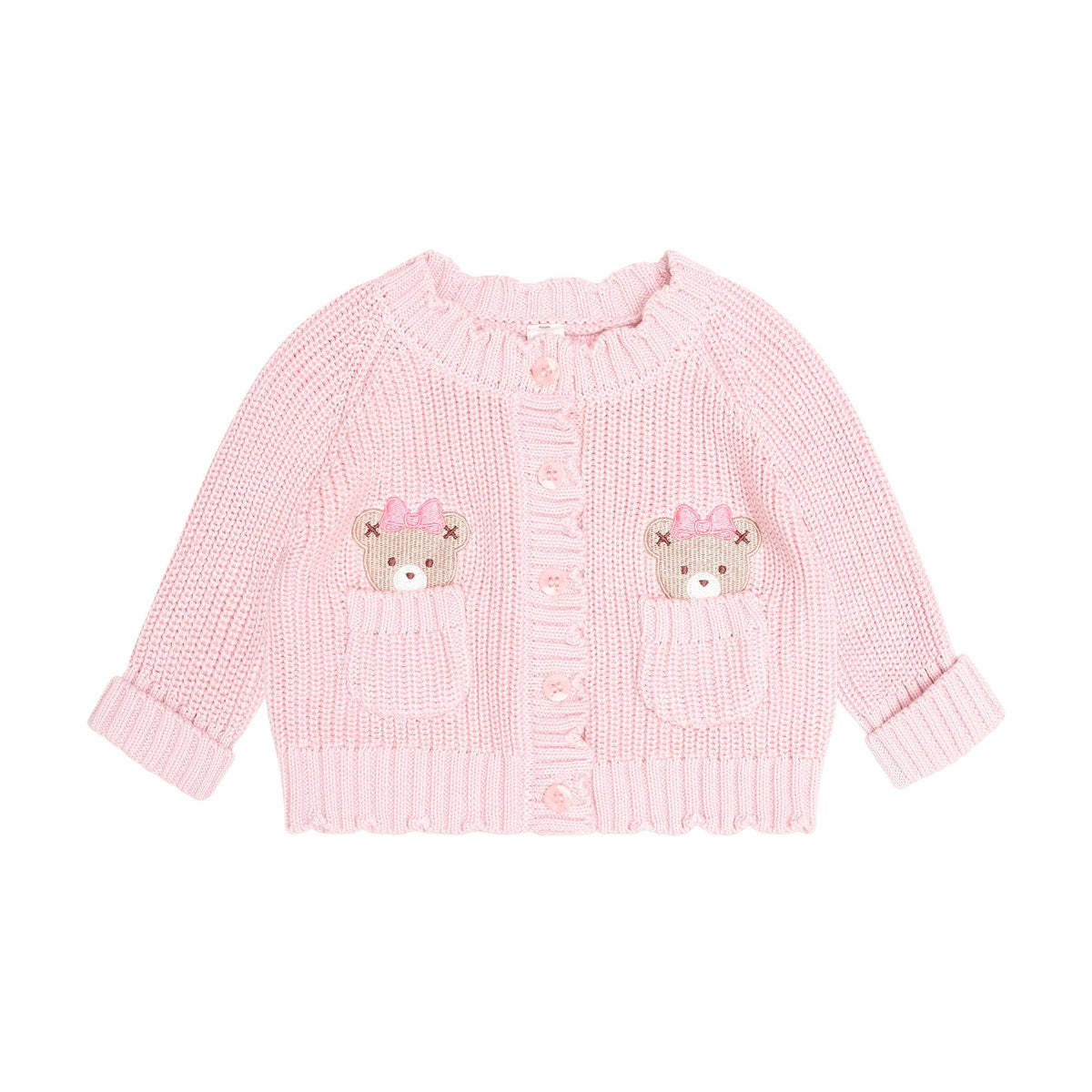 Baby Pink Fisherman Cardi
