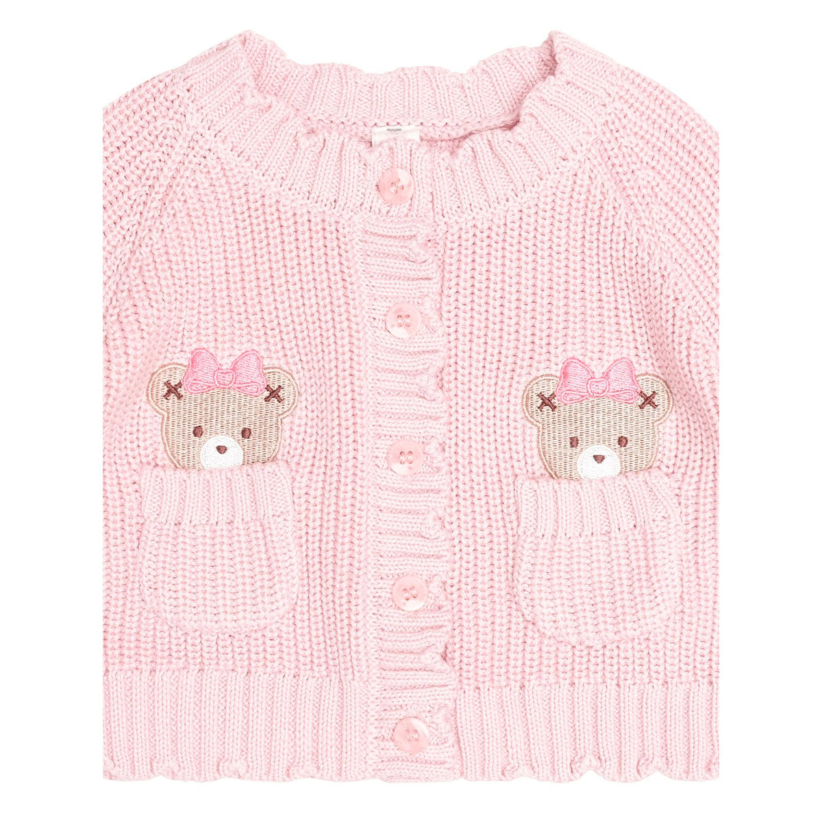 Baby Pink Fisherman Cardi