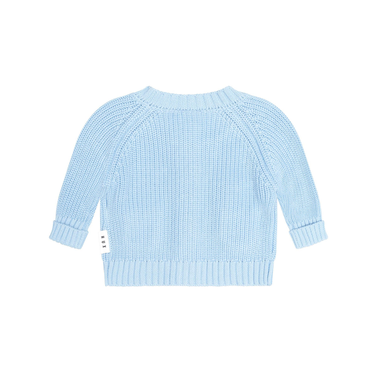 Baby Blue Fisherman Cardi