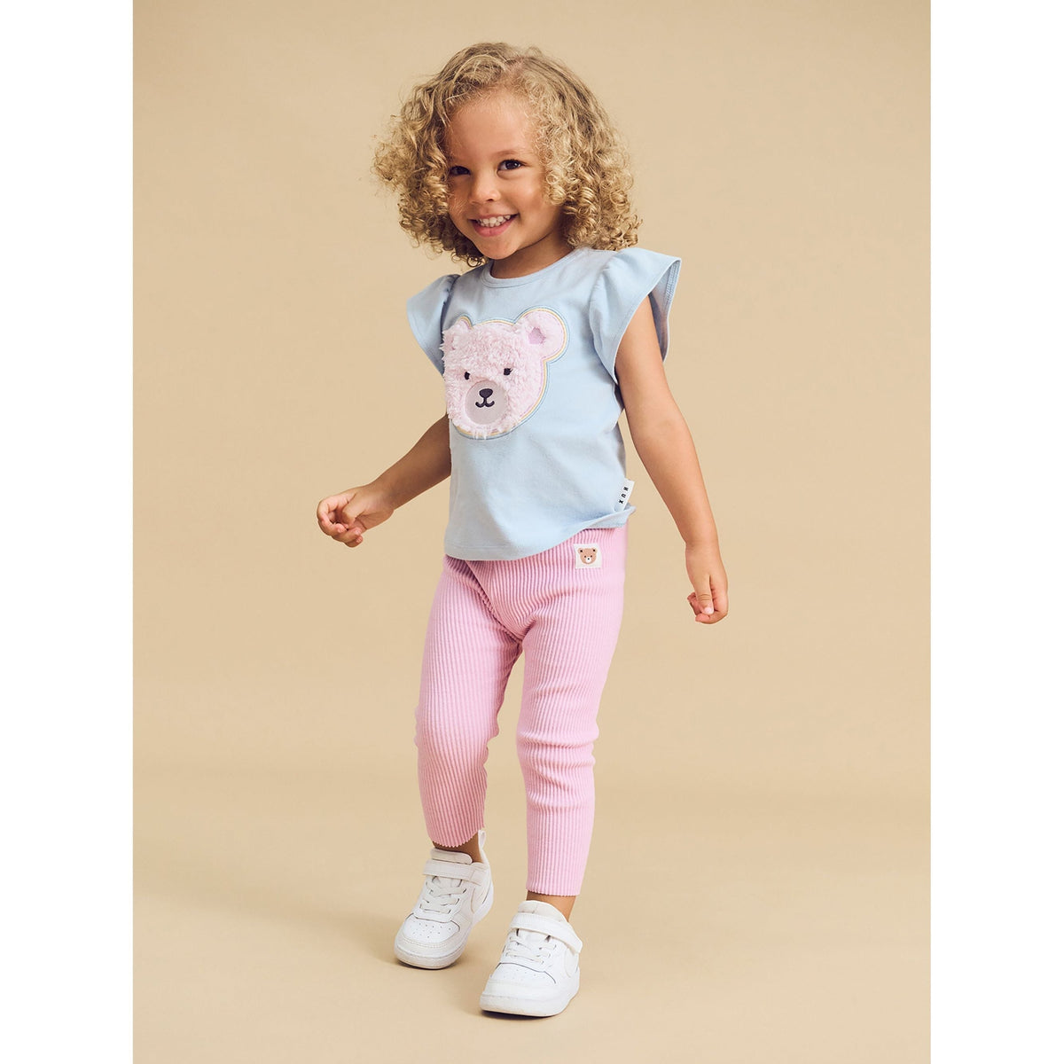 Lilac Mist Rib Legging