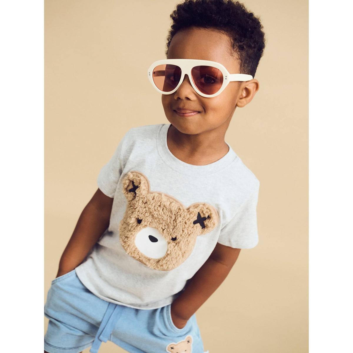 Huxbear Knit Denim Short