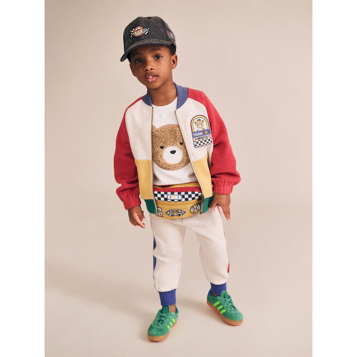 Colour Block Splice Trackpant