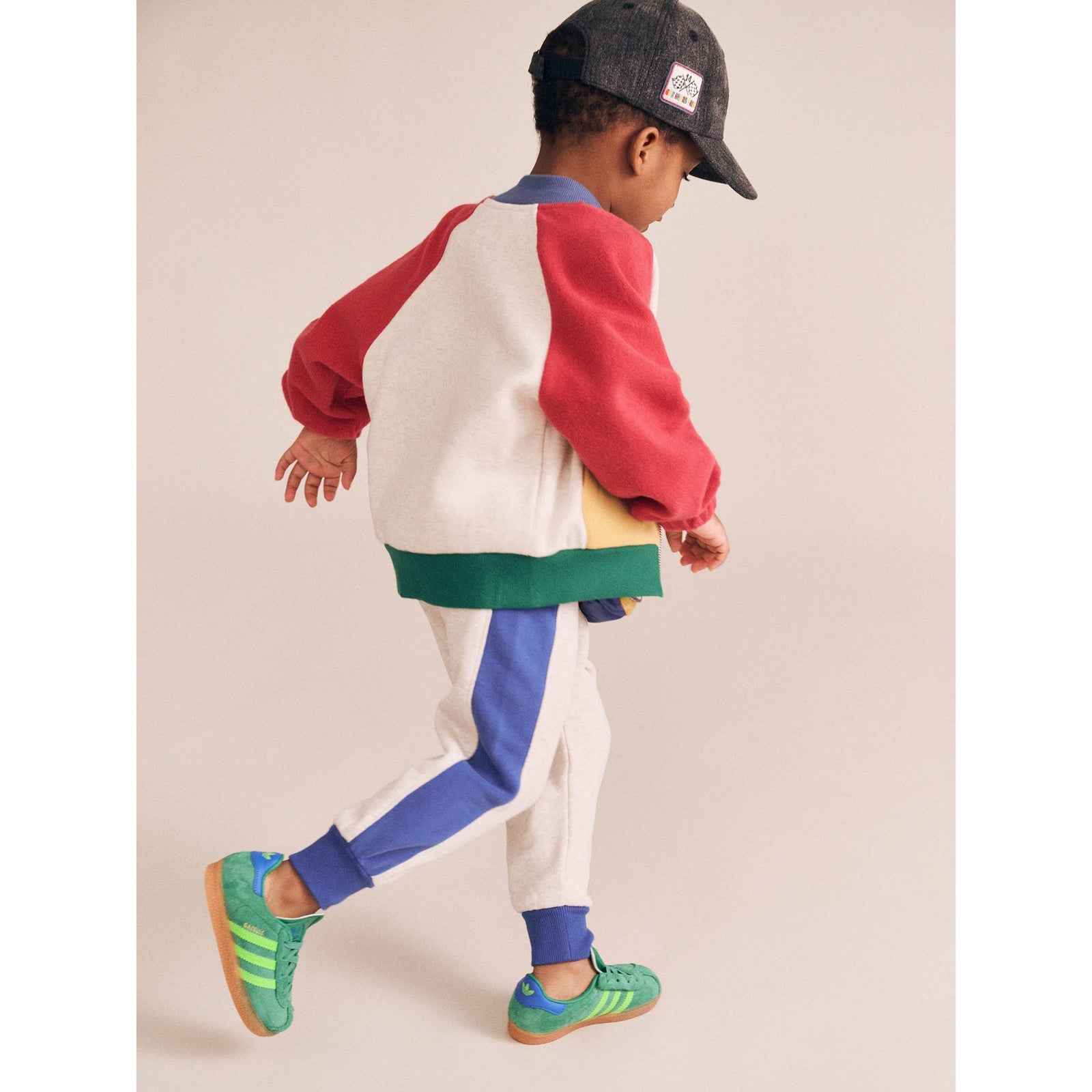 Colour Block Splice Trackpant