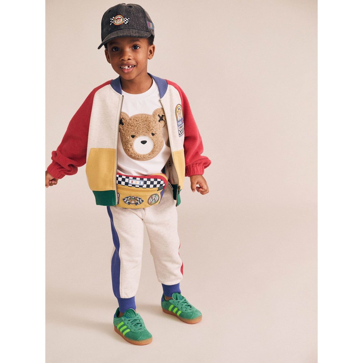 Colour Block Splice Trackpant