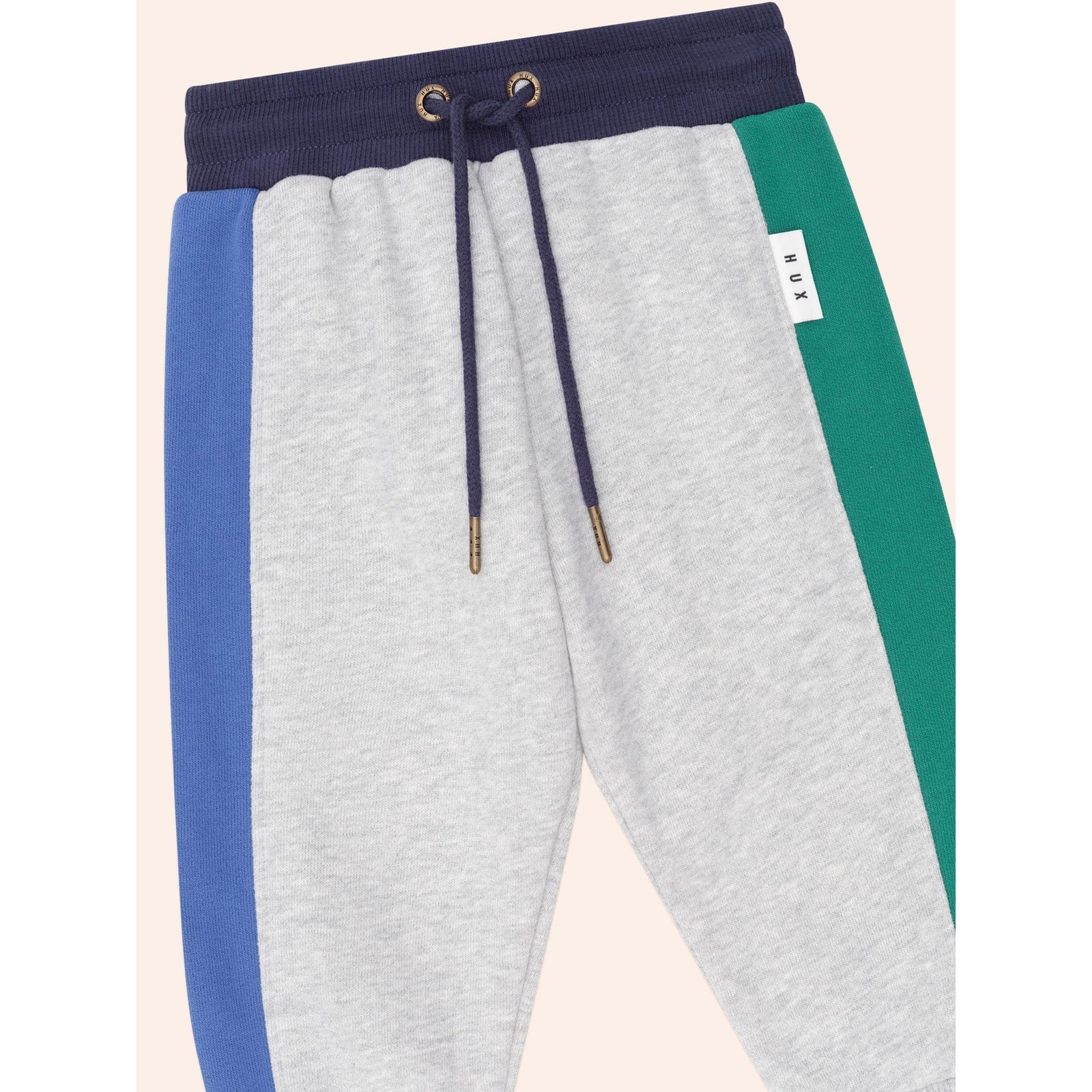 Colour Block Marle Splice Trackpant