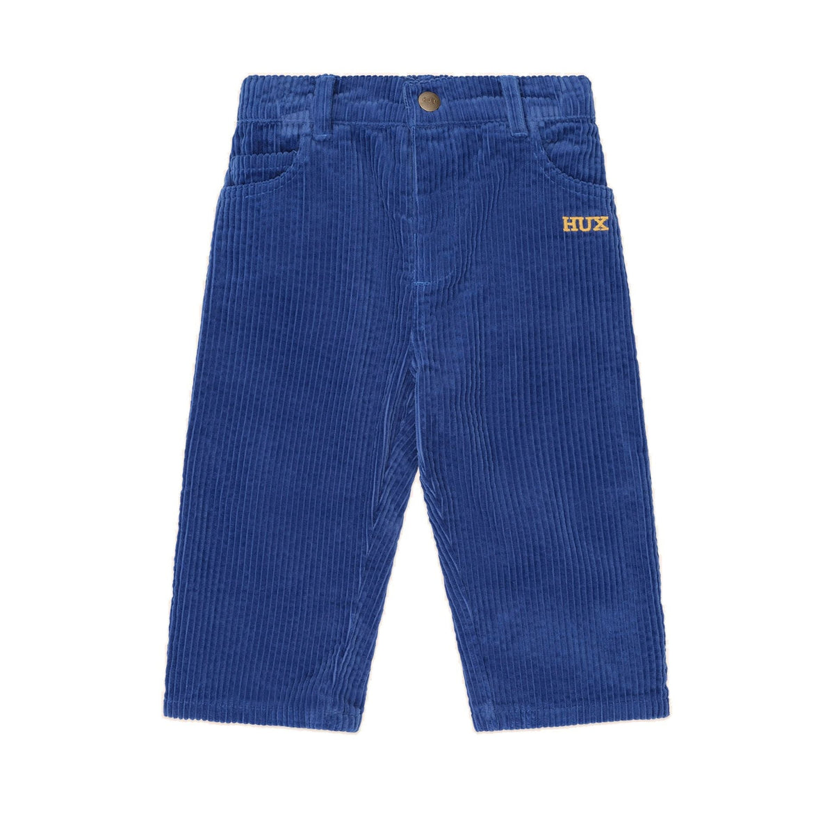 Cord Wide Leg Pant - Cobalt