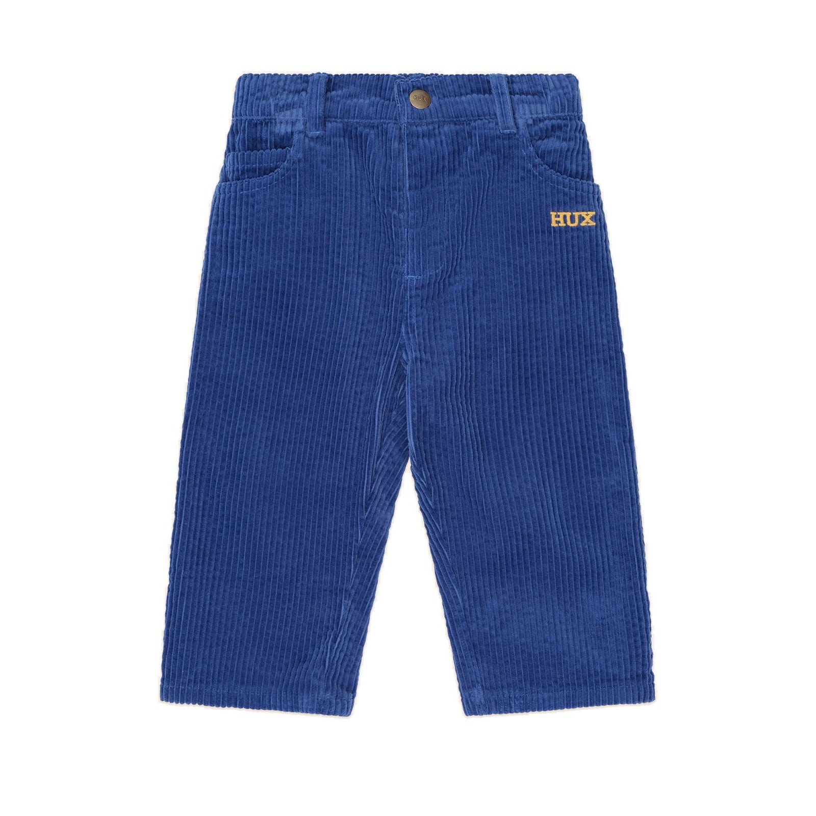 Cord Wide Leg Pant - Cobalt