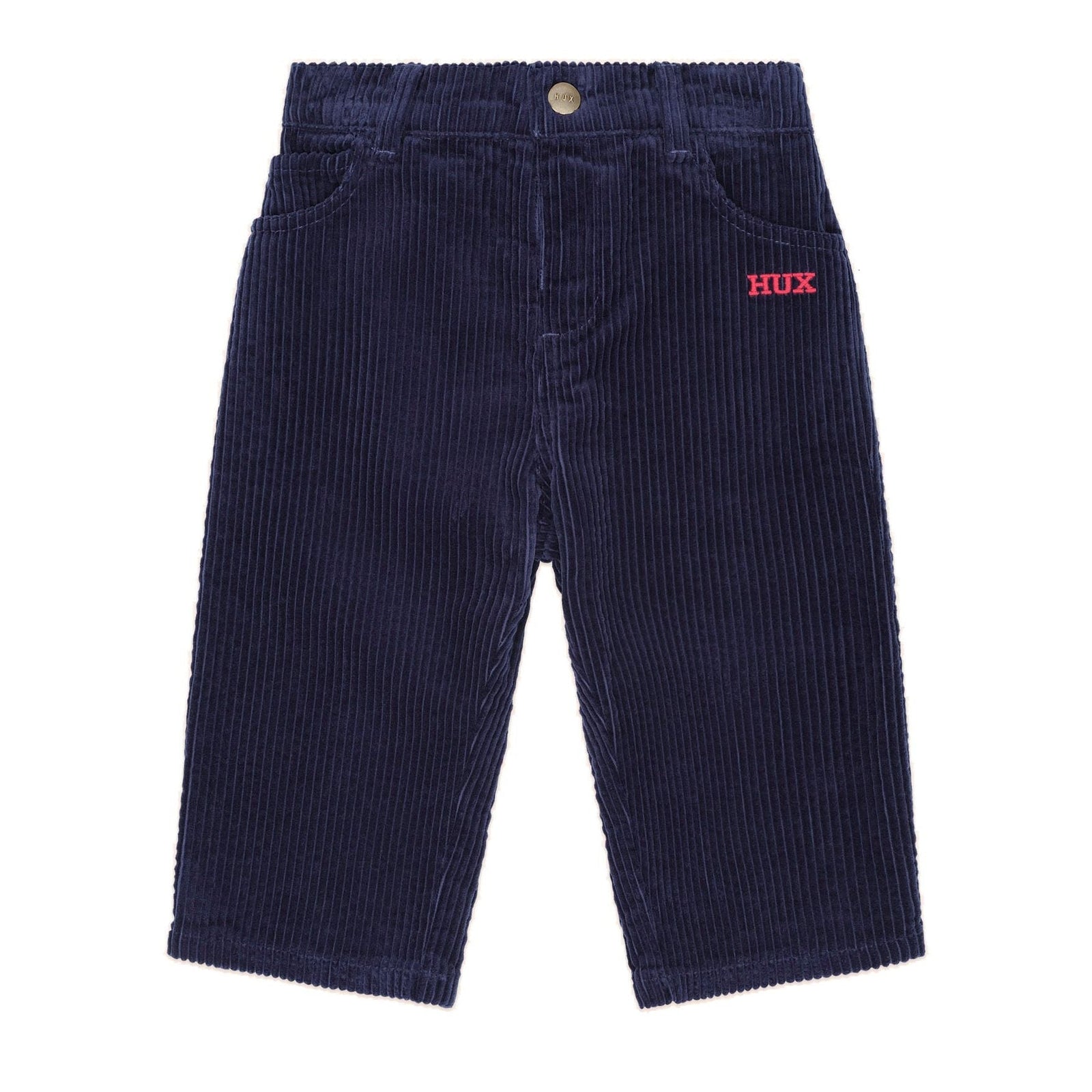 Cord Wide Leg Pant - Navy