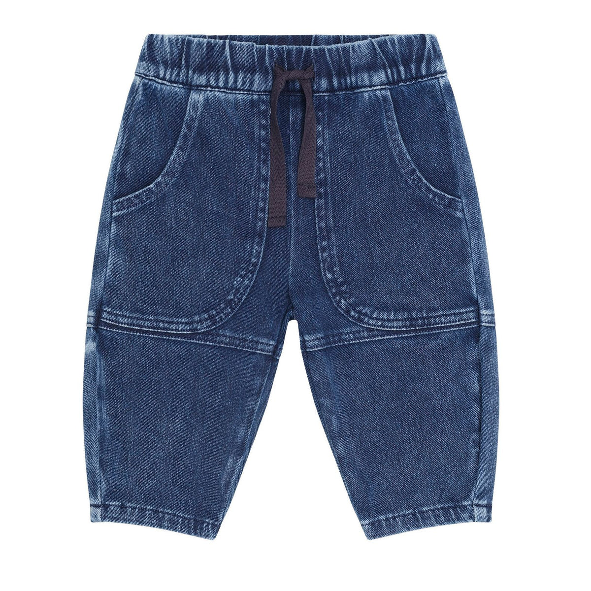 Knit Denim Pocket Pant