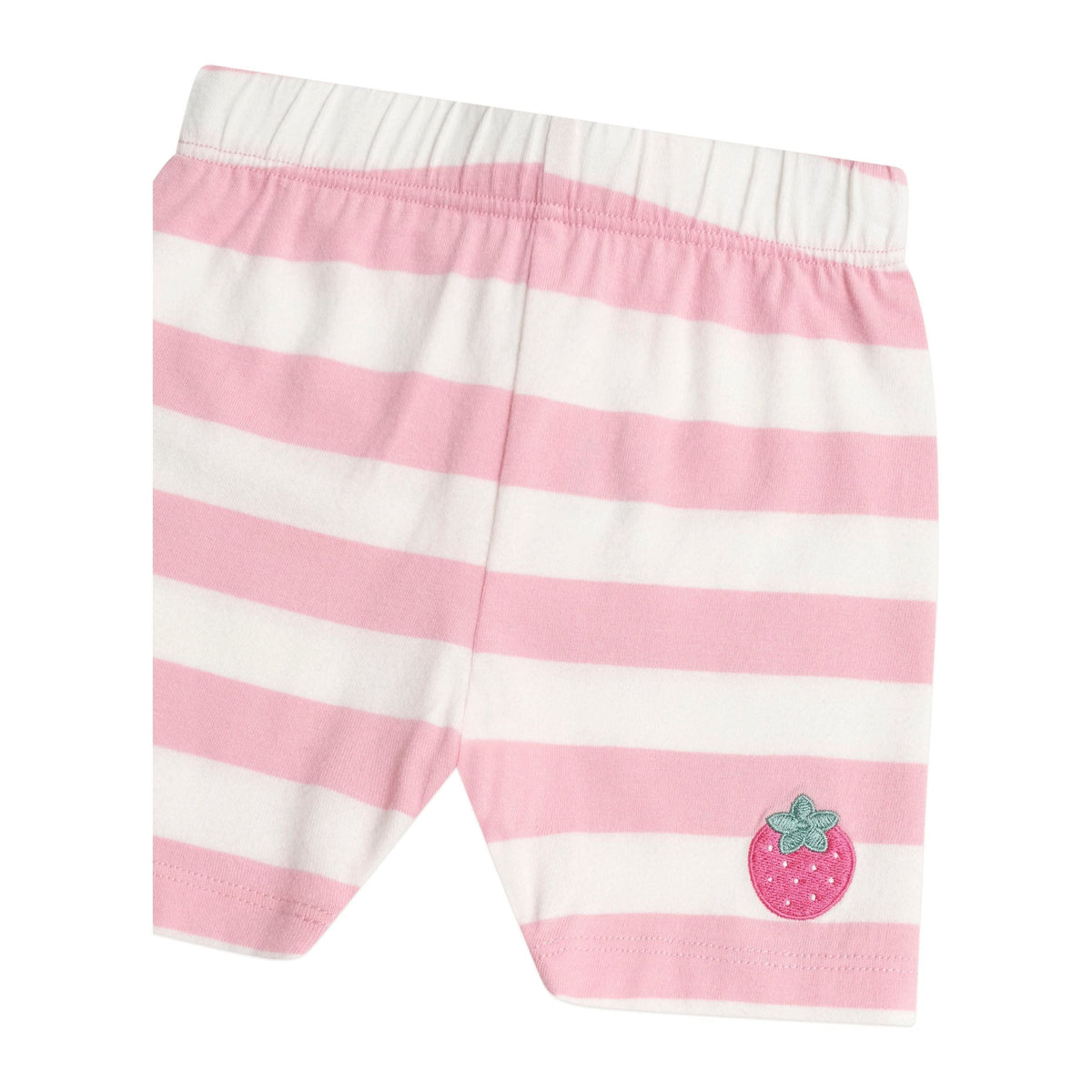 Strawberry Stripe Bike Short