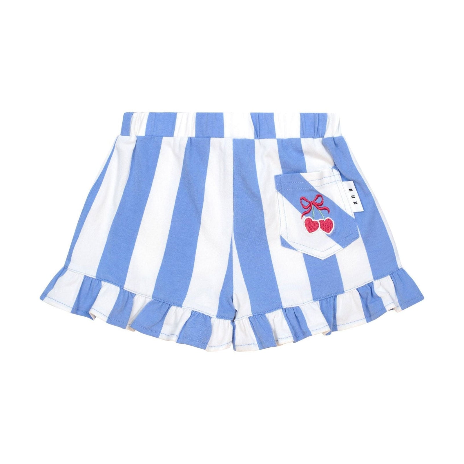 Seaside Cherry Stripe Frill Skort