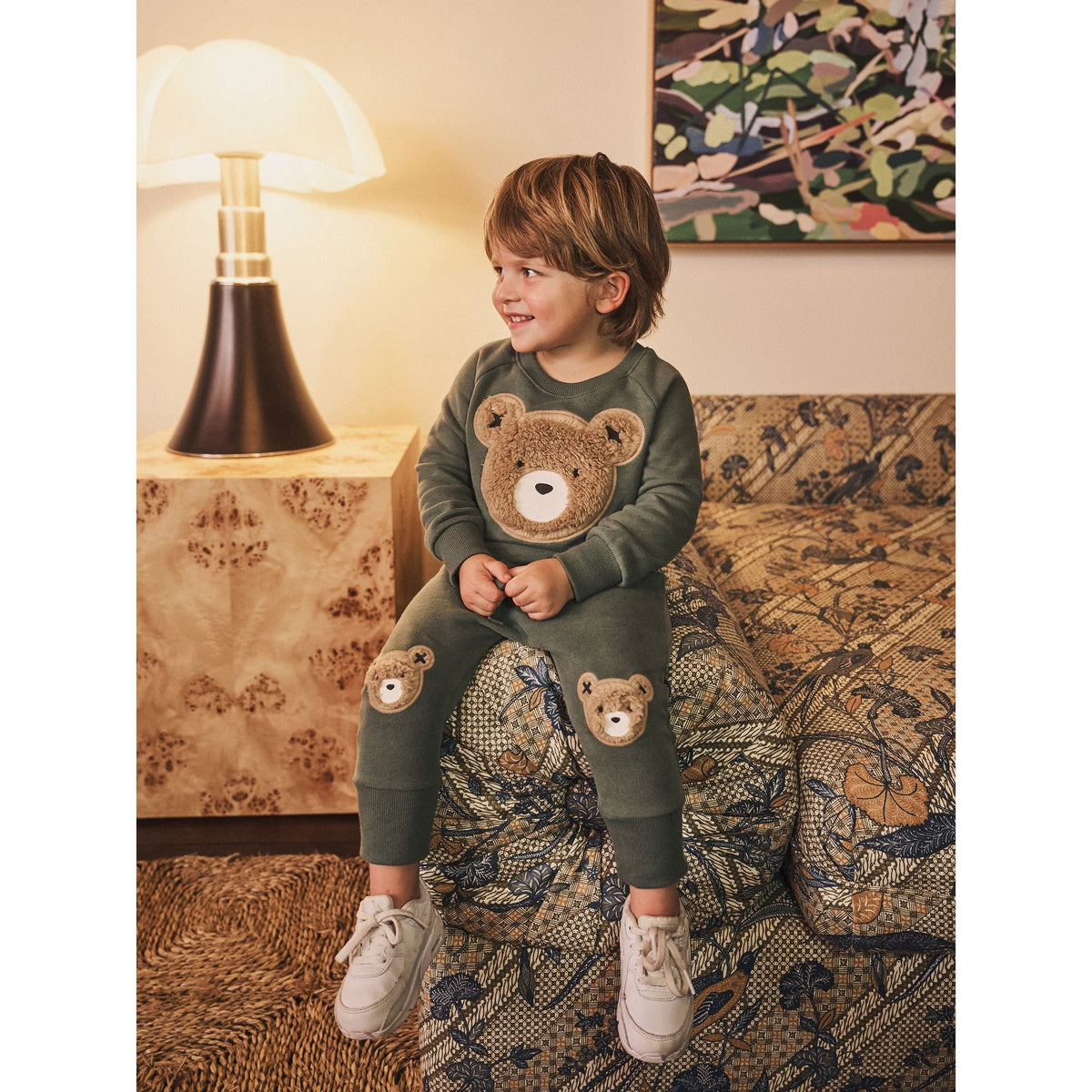 Furry Huxbear Drop Crotch Pant