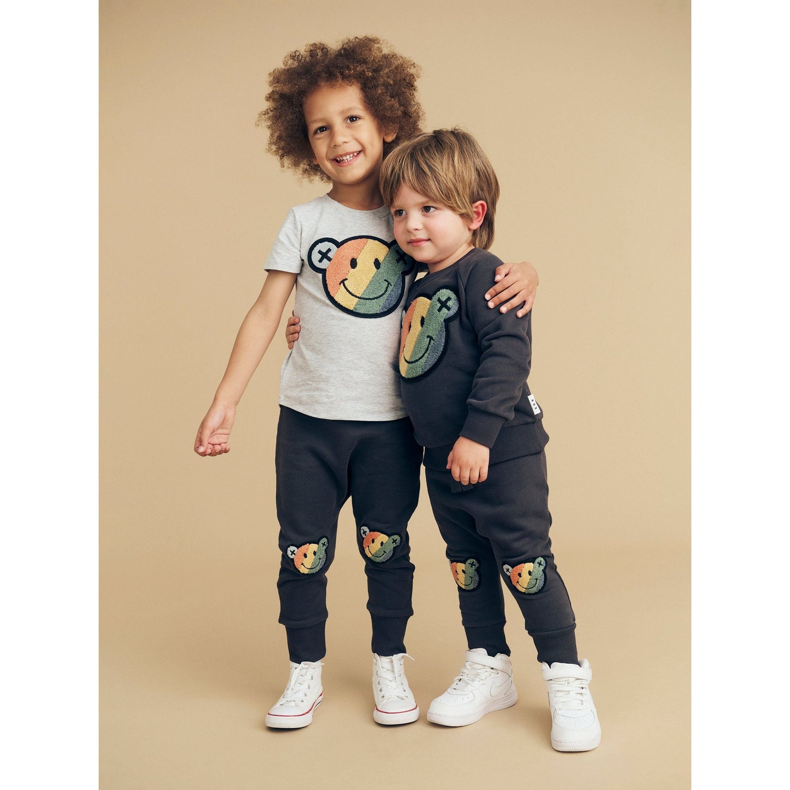 Smiley Rainbow Drop Crotch Pant