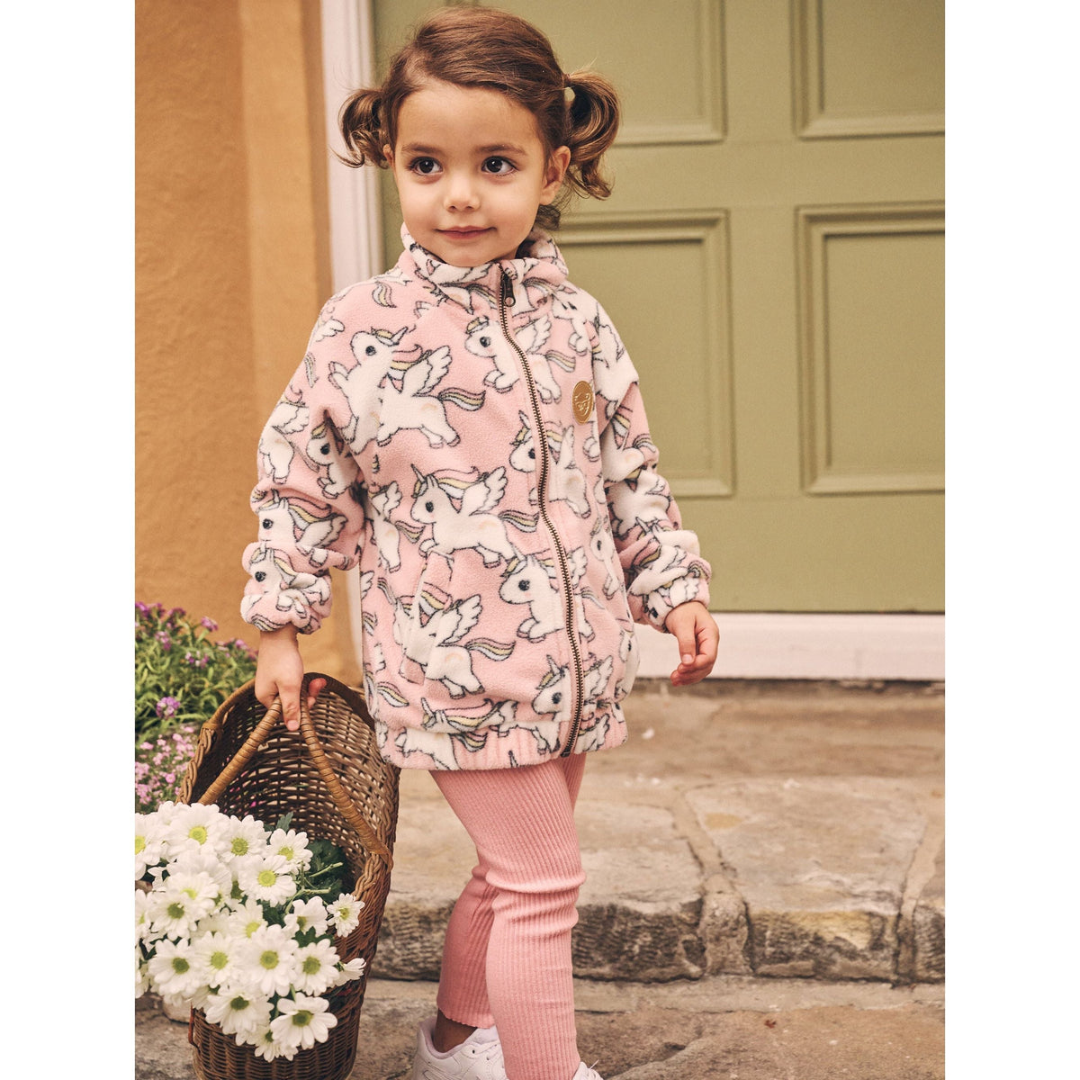 Dusty Rose Rib Legging
