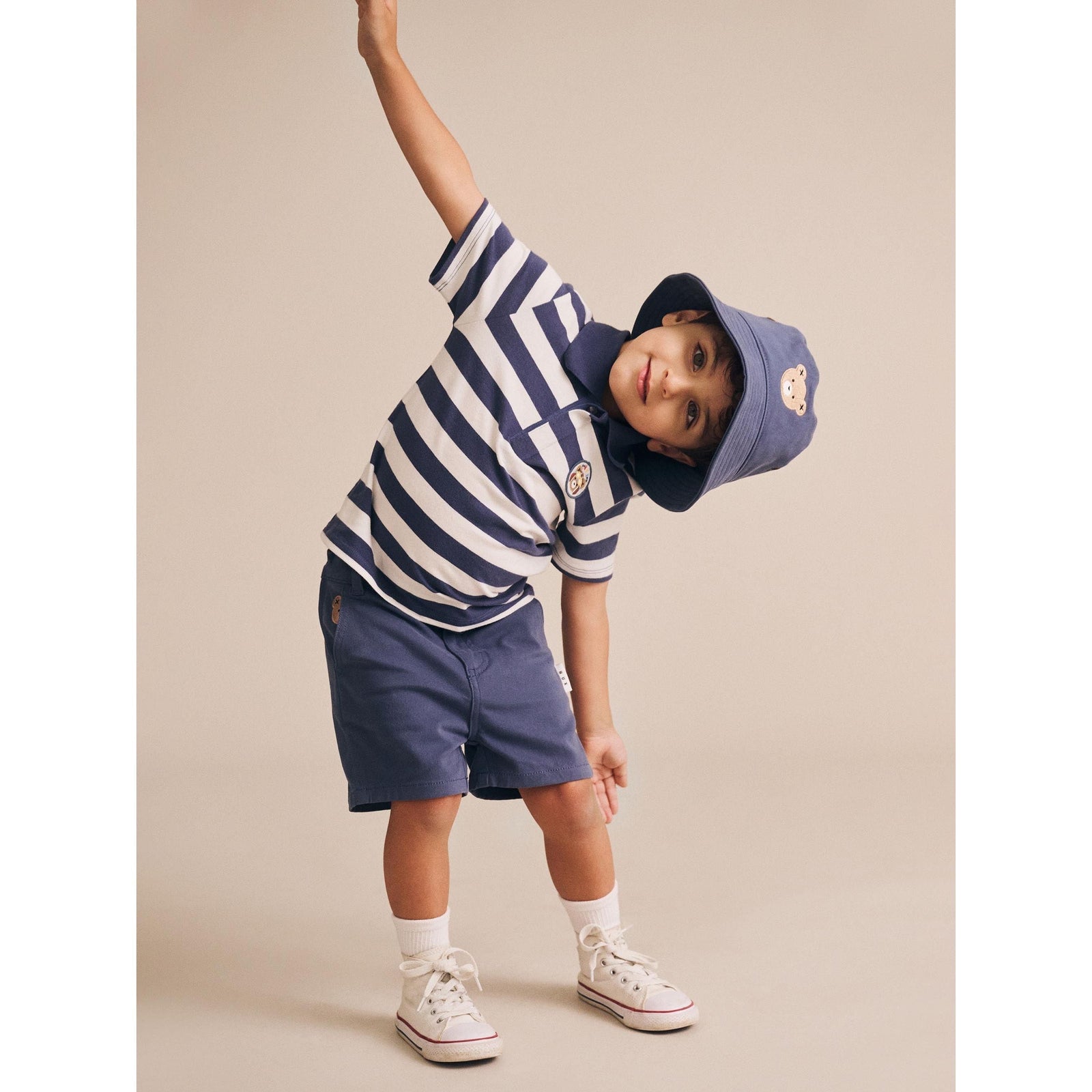 In the Navy Huxbear Chino Shorts