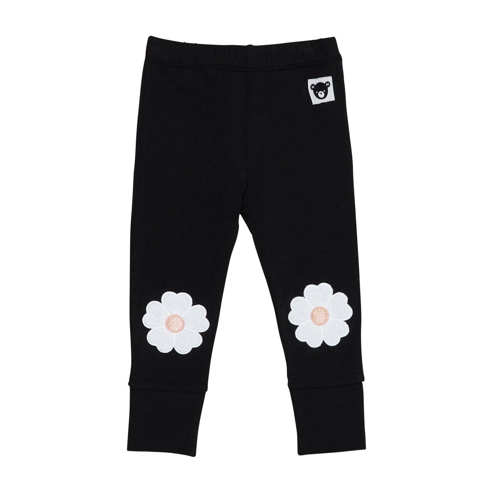 Blossom Flower Legging Black