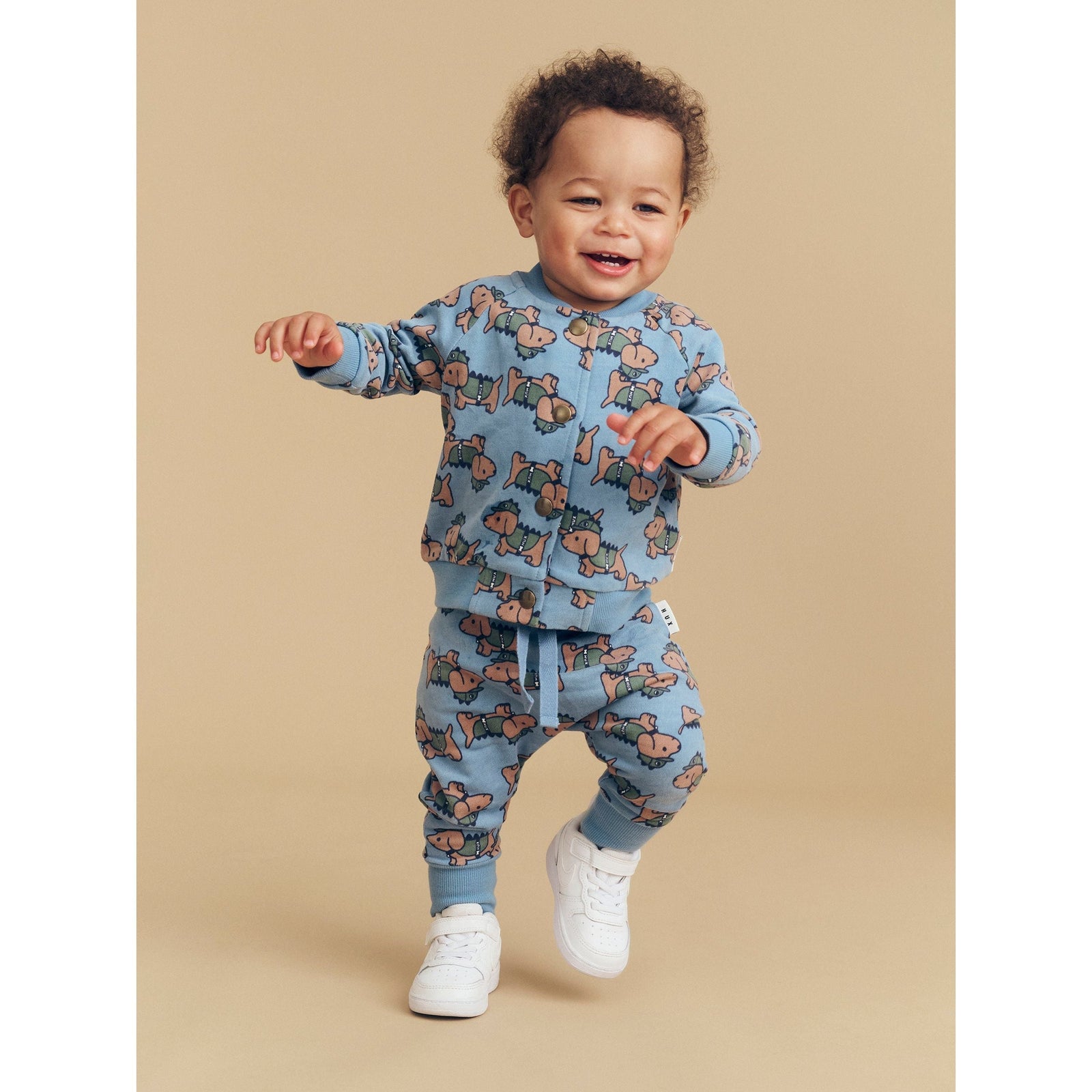 Dino Dog Drop Crotch Pant Mountain Blue