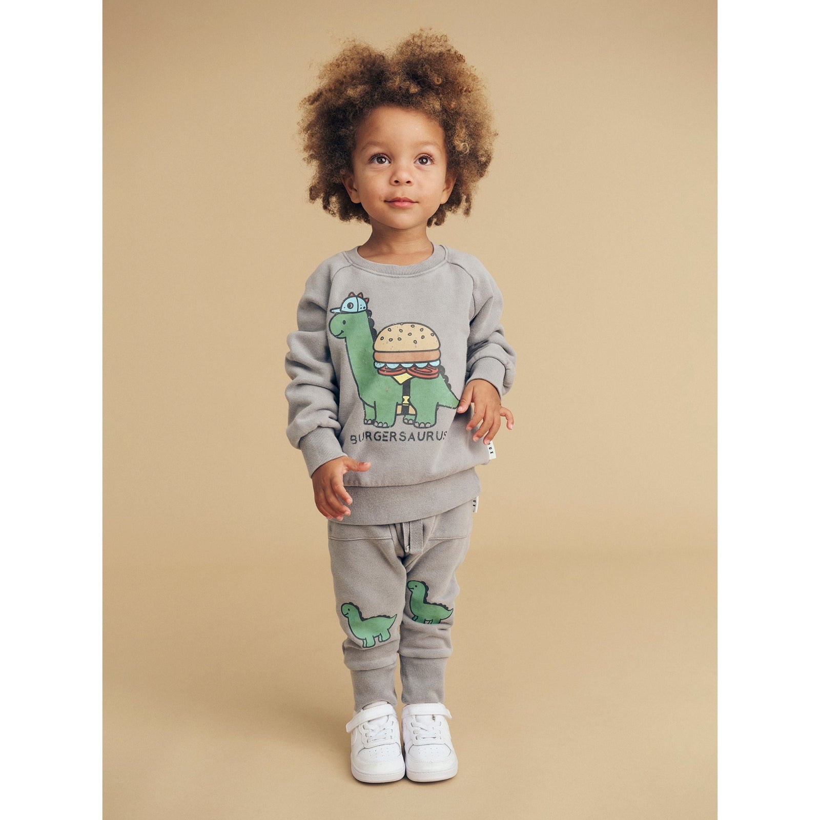 Vintage Grey Dino Drop Crotch Pant Washed Grey