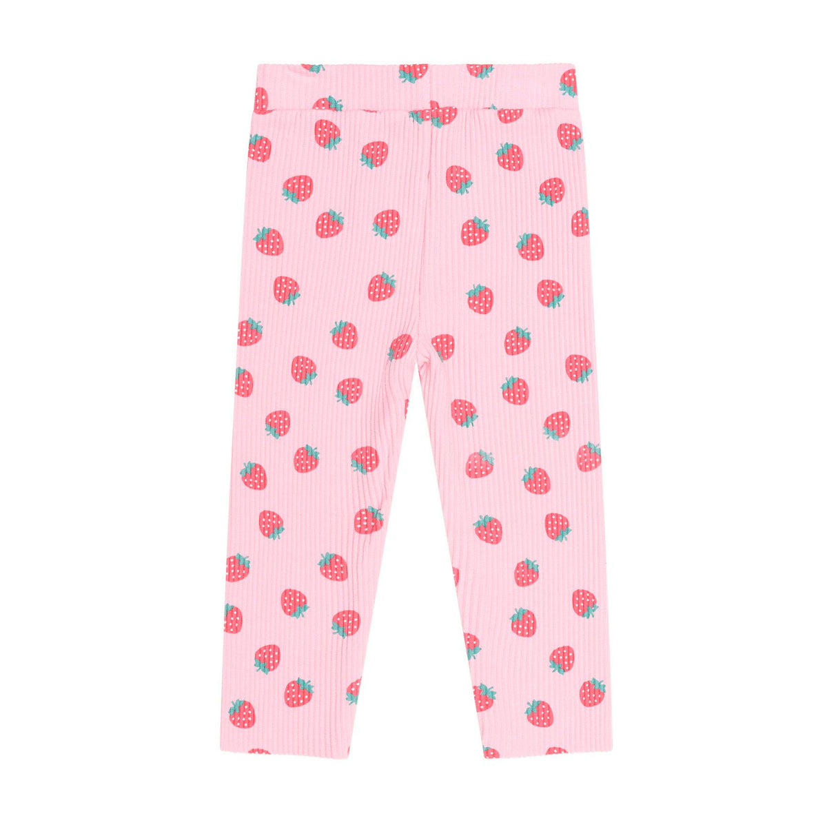 Strawberry Print Rib Legging