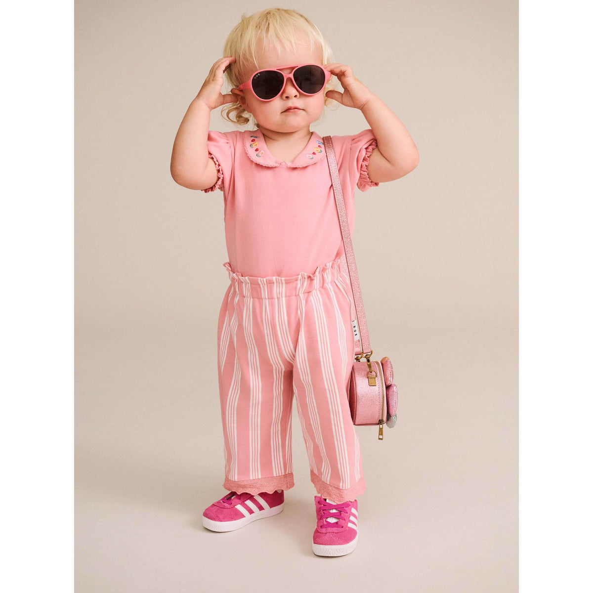 Stripe Paperbag Pant