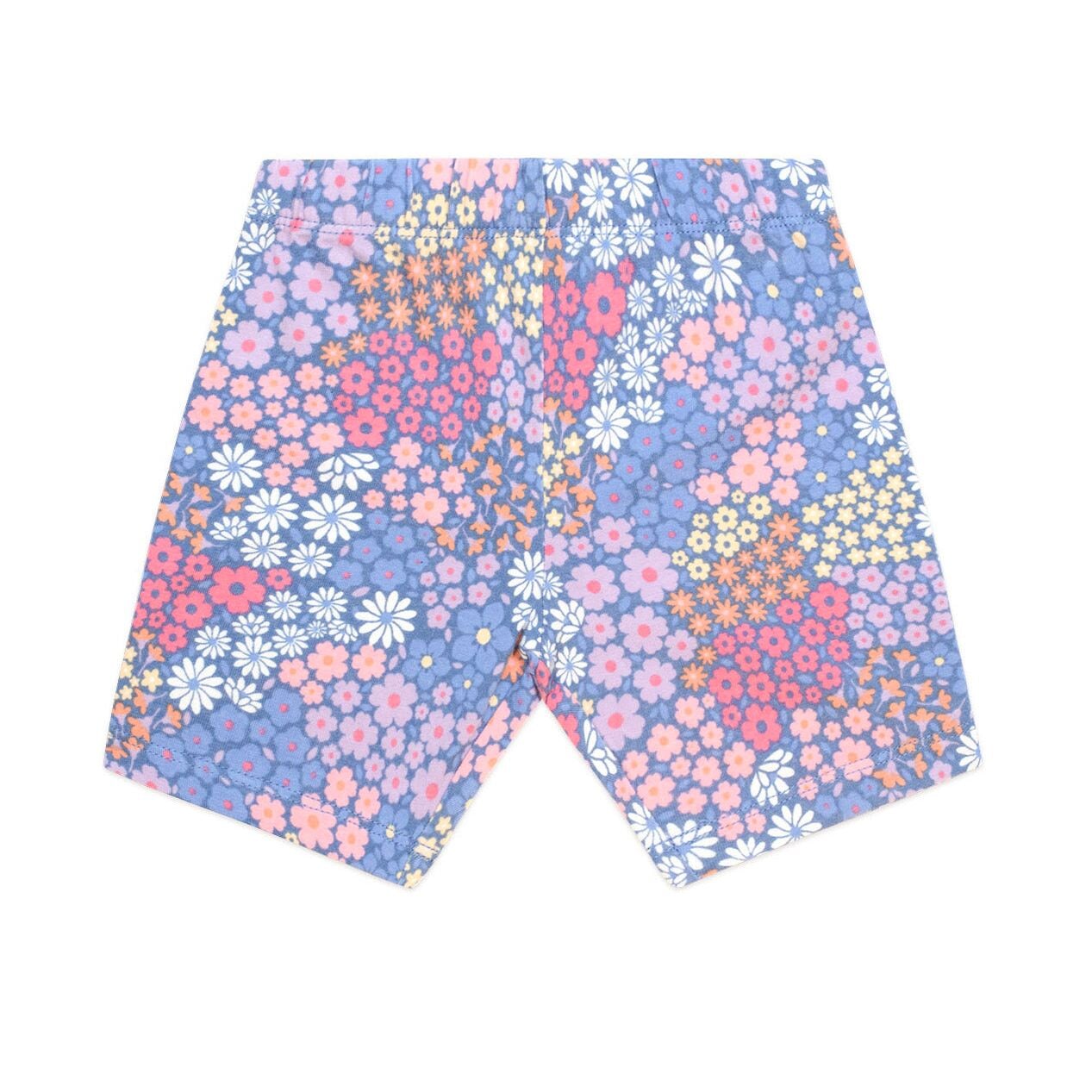 Floral Bloom Bike Shorts
