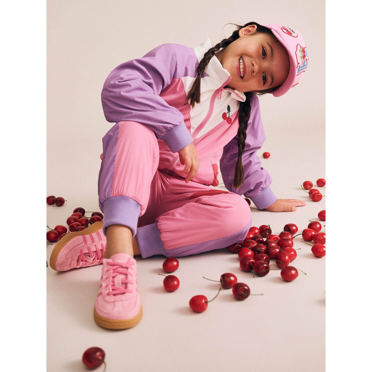 Retro Cherry Spliced Trackpant