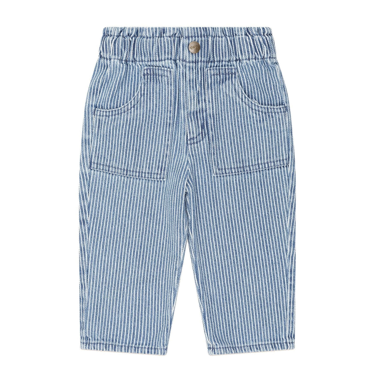 Vintage Bow Paperbag Denim Pant