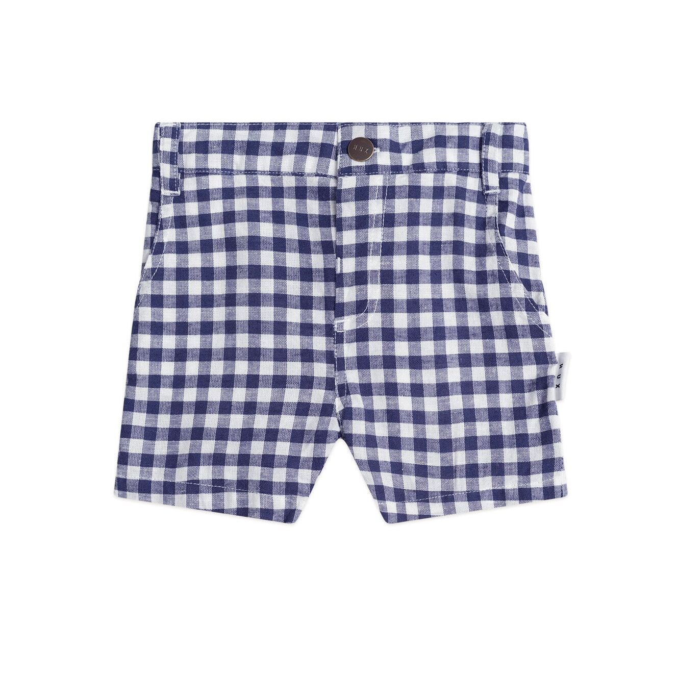 Check Chino Shorts