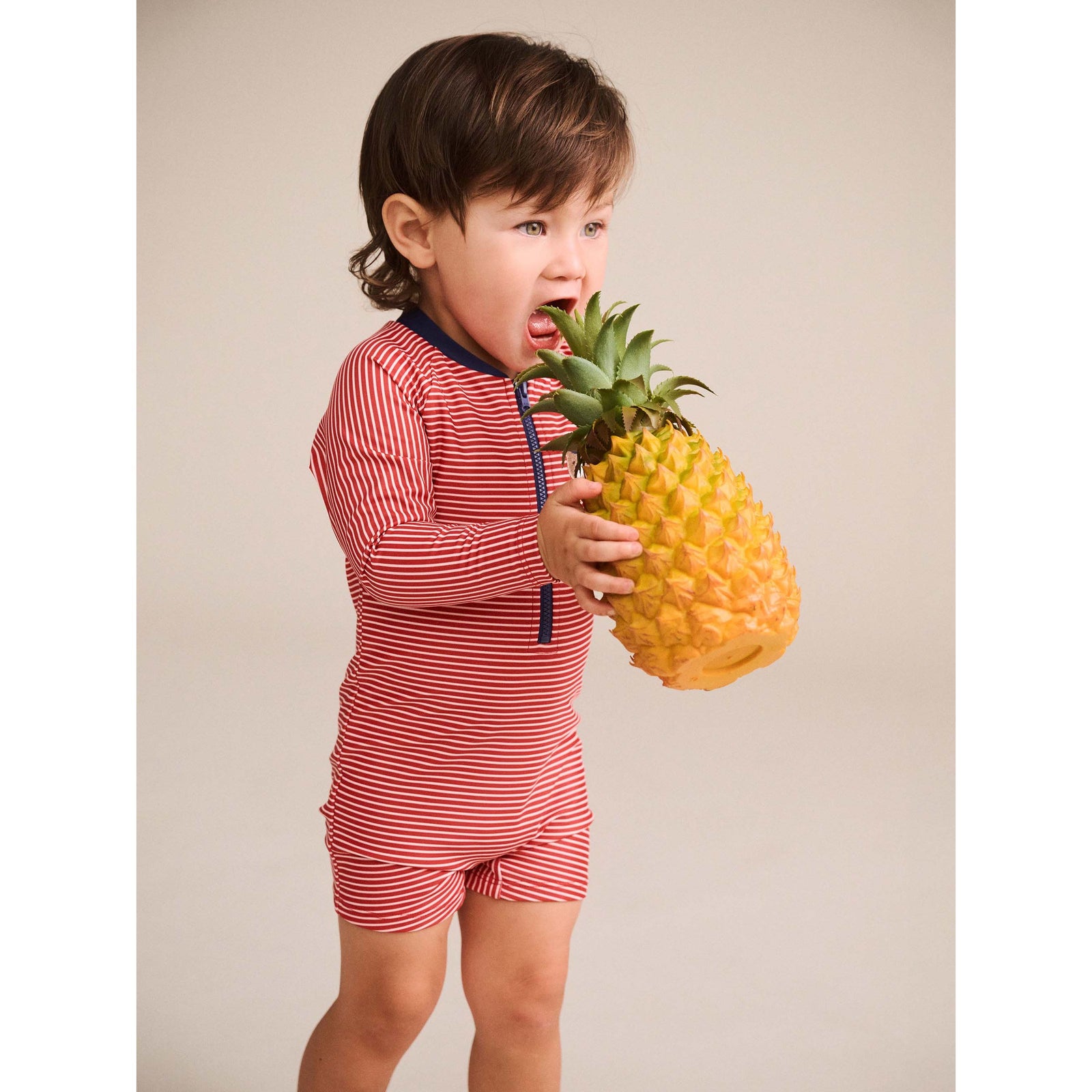 Red Stripe Hux Rashsuit