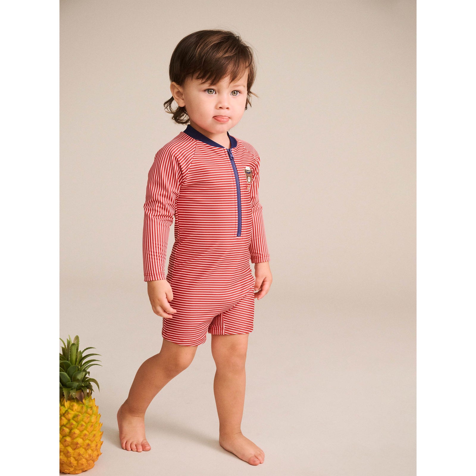 Red Stripe Hux Rashsuit