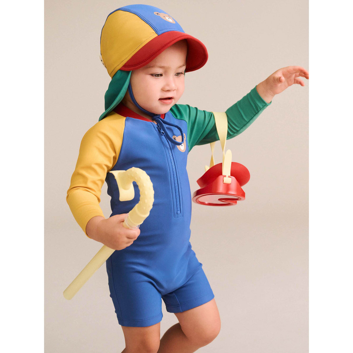 Huxbear Colour Block Rashsuit