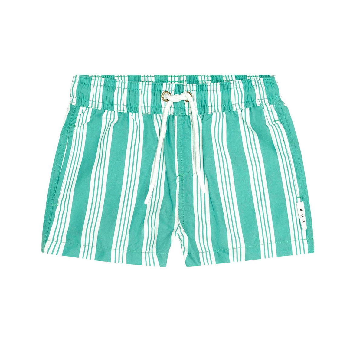 Vintage Green Stripe Boardshort