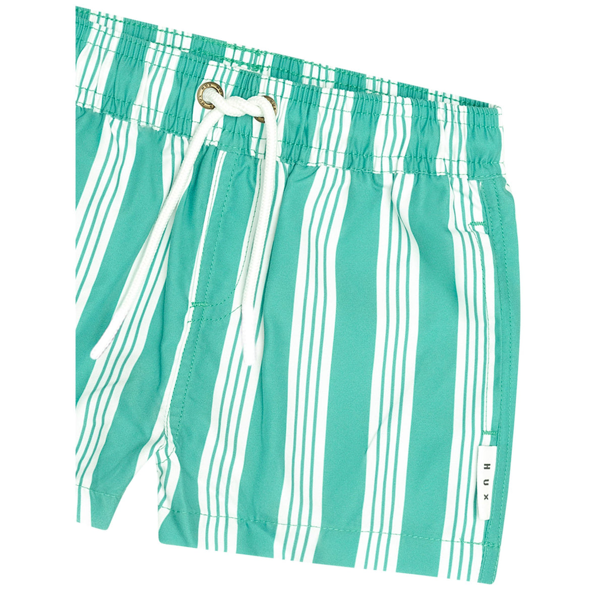 Vintage Green Stripe Boardshort