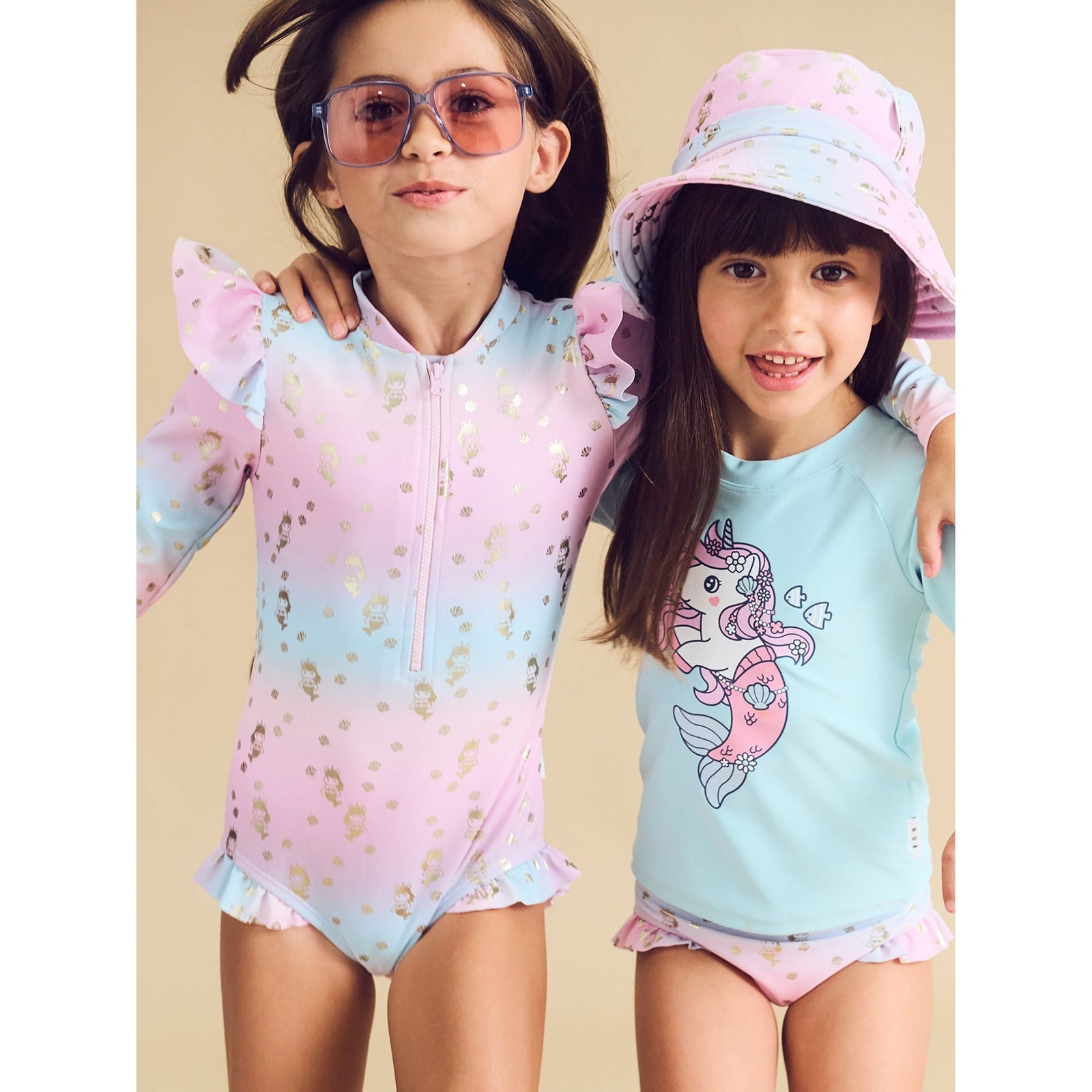 Mercorn Shell Zip Swimsuit