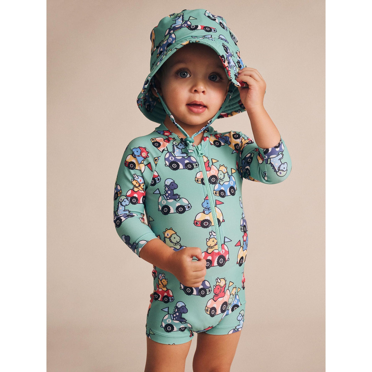 Racer Dino Swim Hat