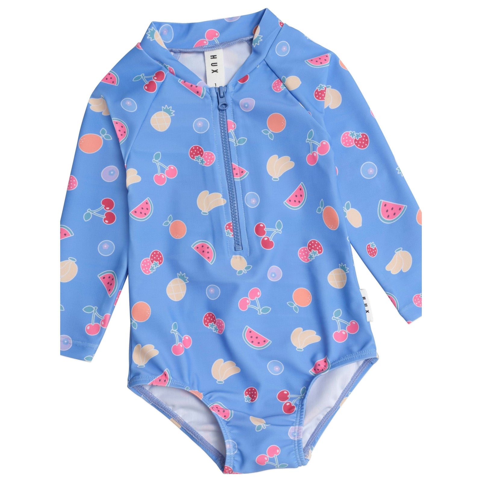 Fruit Emoji Zip Swimsuit