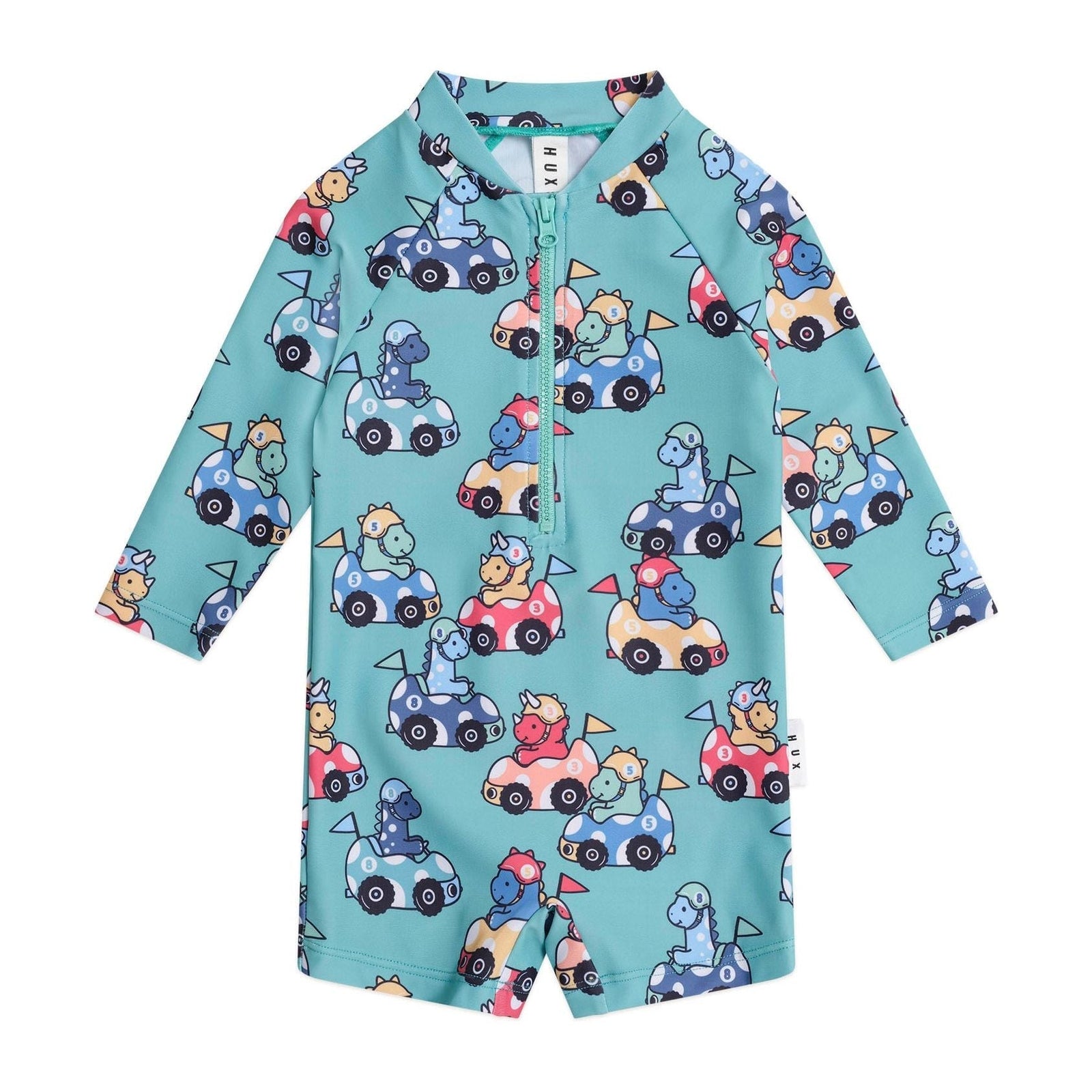 Racer Dino Swimsuit Shortie