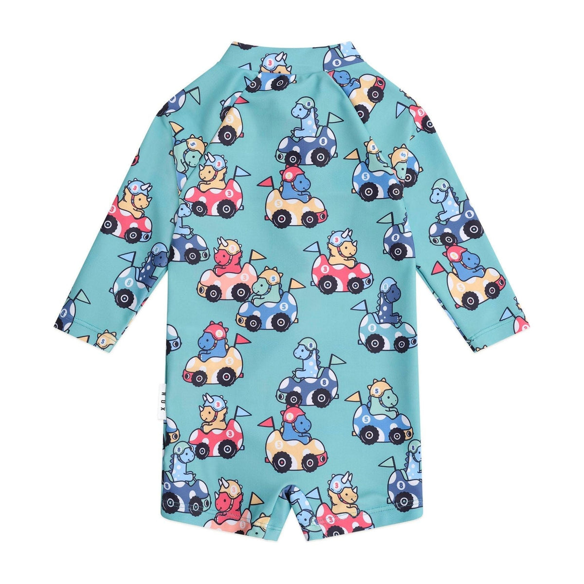 Racer Dino Swimsuit Shortie